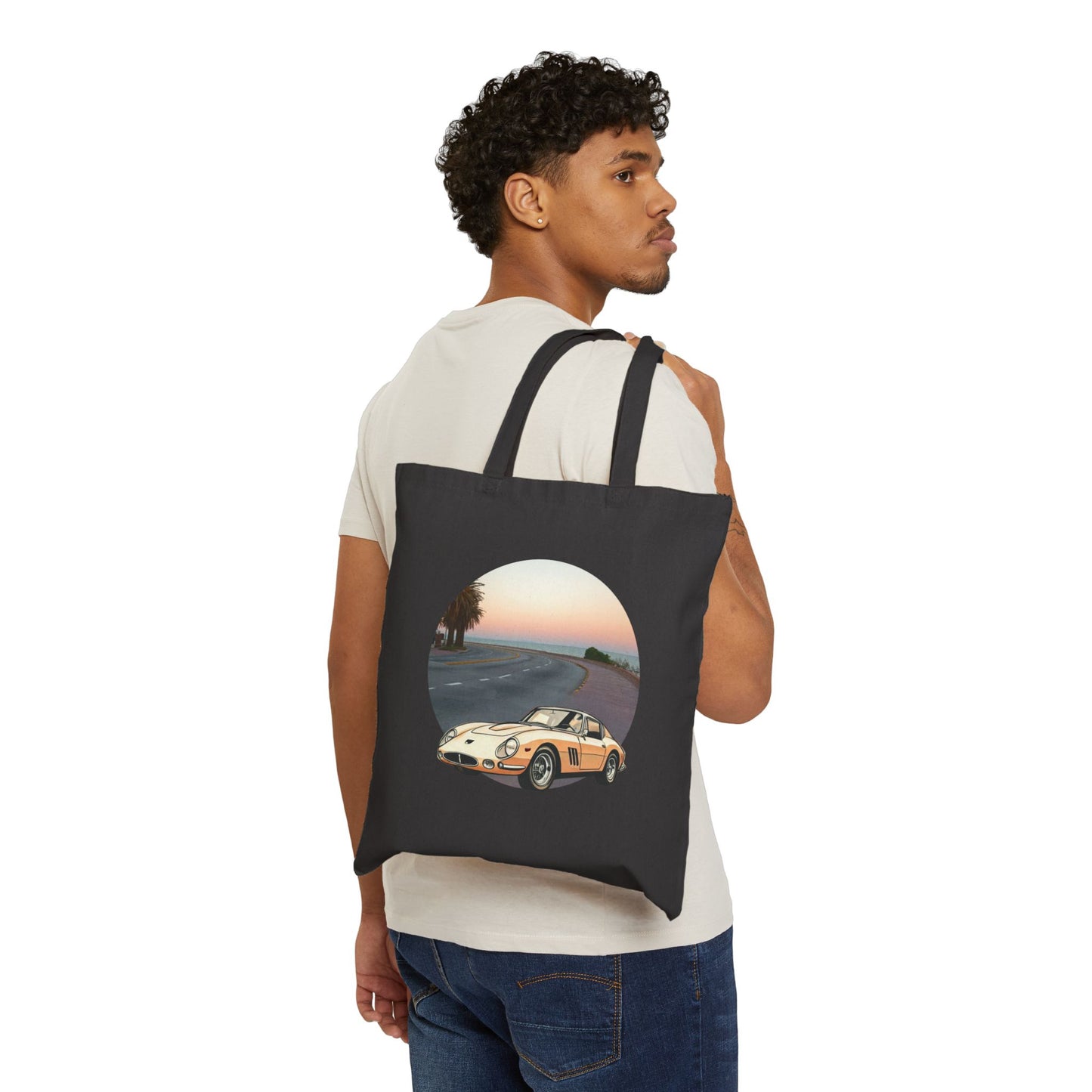 Ferrari 275 GTB Vintage Italian Racing Tote Bag