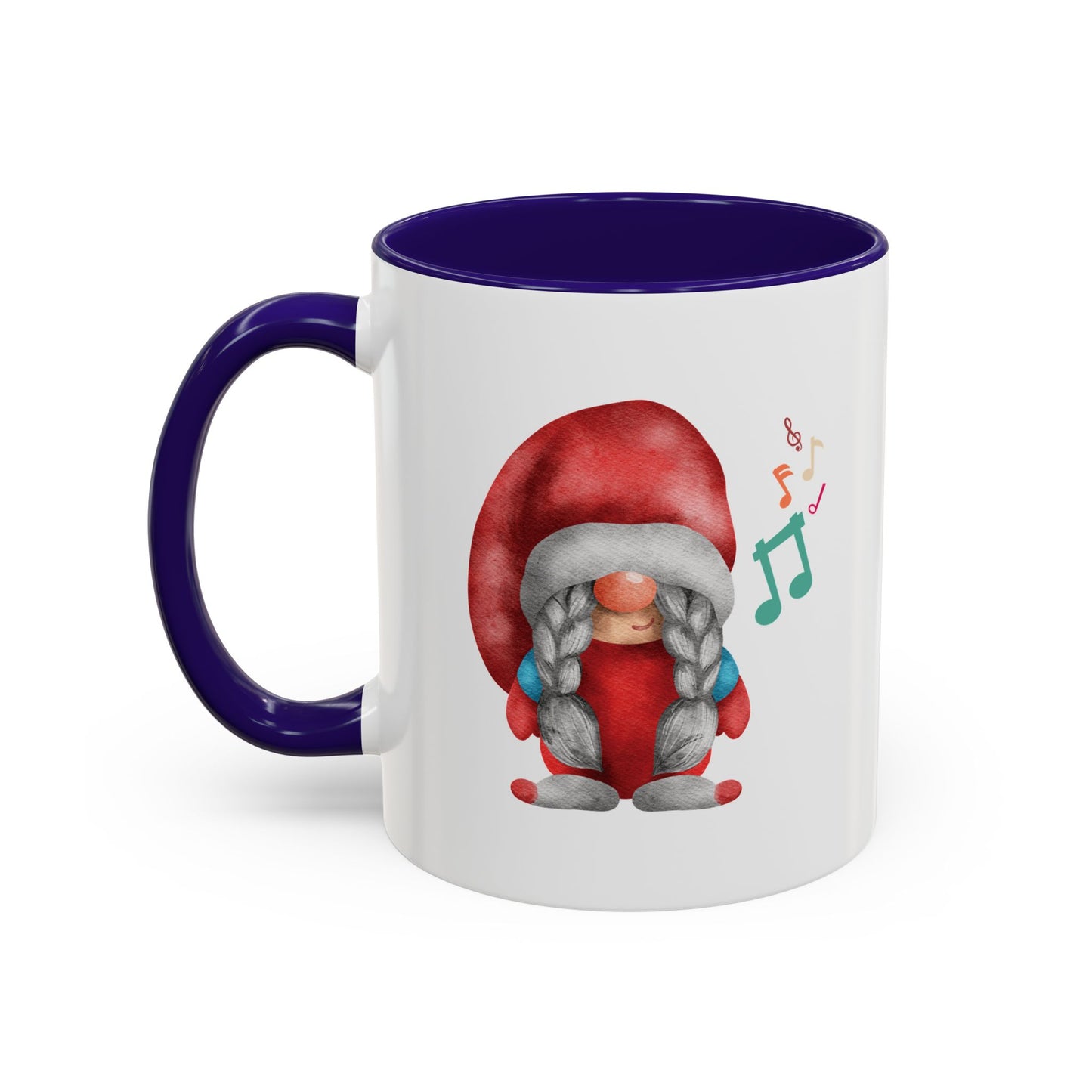 Cute Gnome Mug - Red & White - Perfect Holiday Gift idea