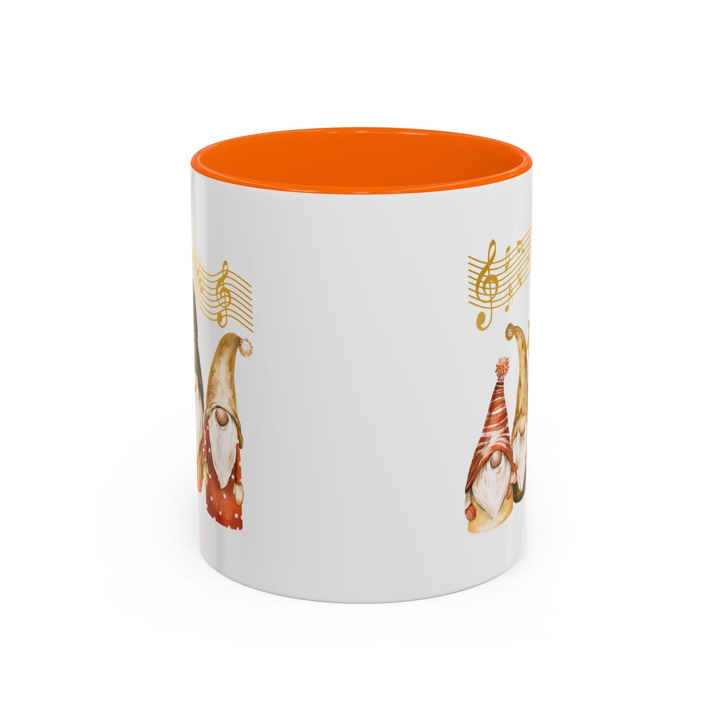 Enchanting Gnomes Mug & Cup Collection: Whimsical Drinkware for Cozy Moments – Elevate Your Sips with Festive Charm 11oz Orange