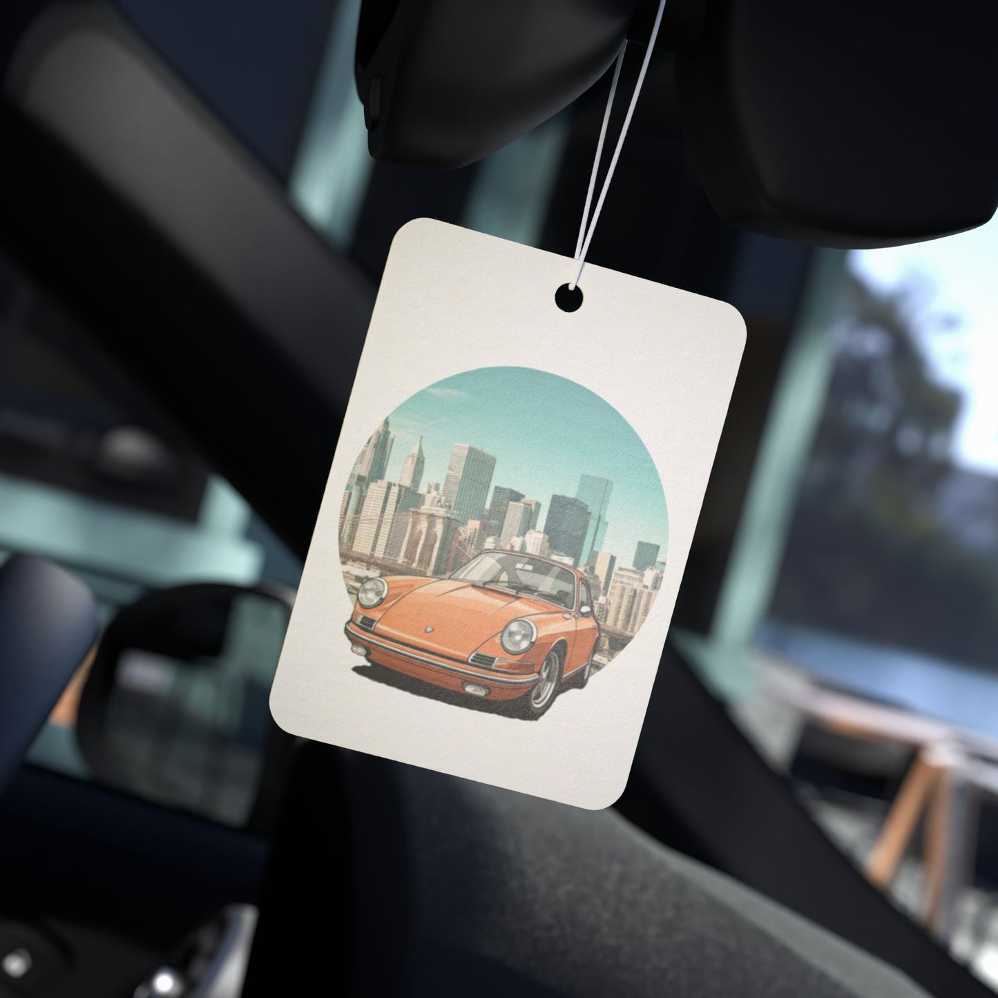 Classic Porsche 911 Car Air Freshener | NYC Brooklyn Style