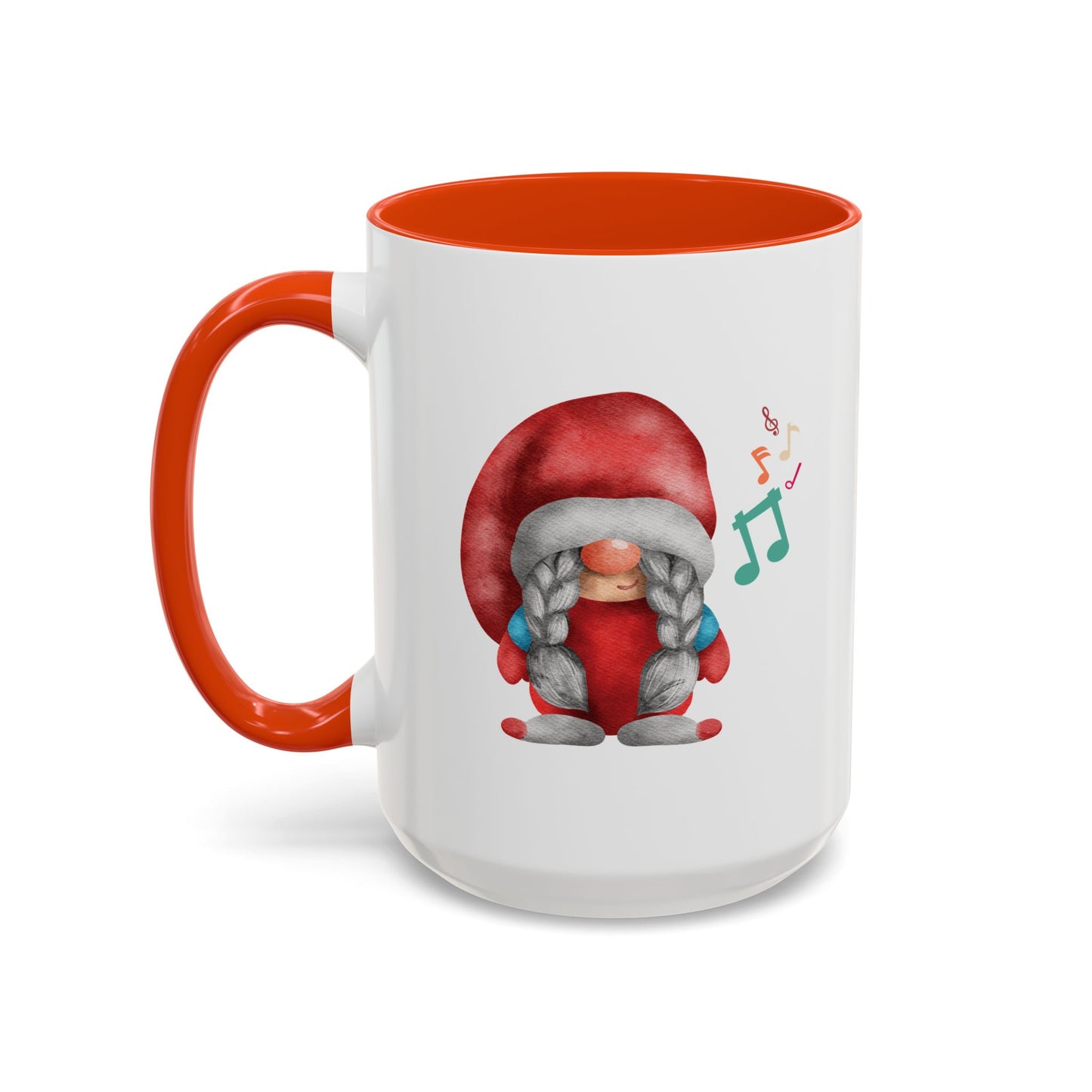 Cute Gnome Mug - Red & White - Perfect Holiday Gift idea
