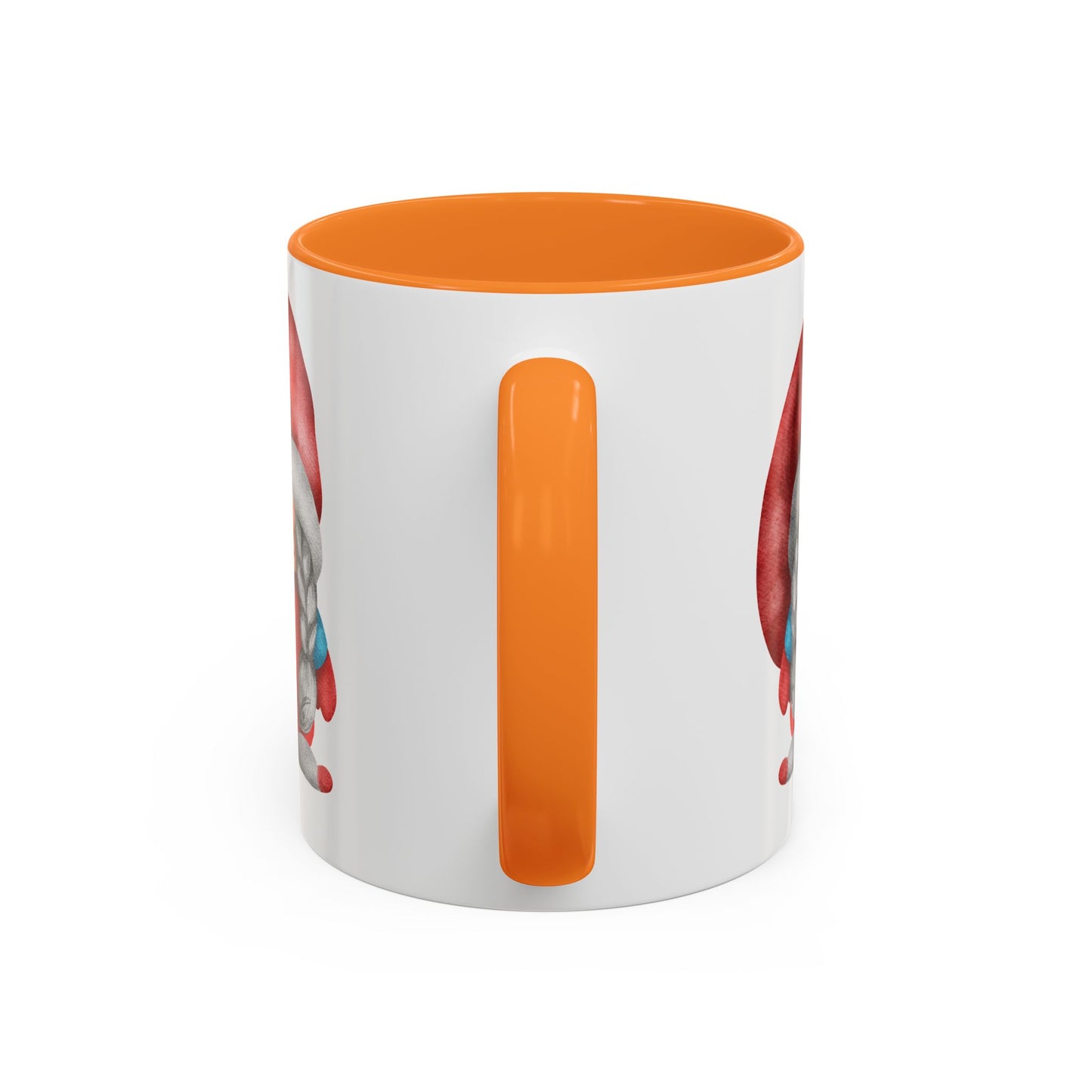 Cheerful Red Gnome with Braids Mug - Sip Your Sweet Melody | Ceramic Coffee & Tea Cup (11oz/15oz)