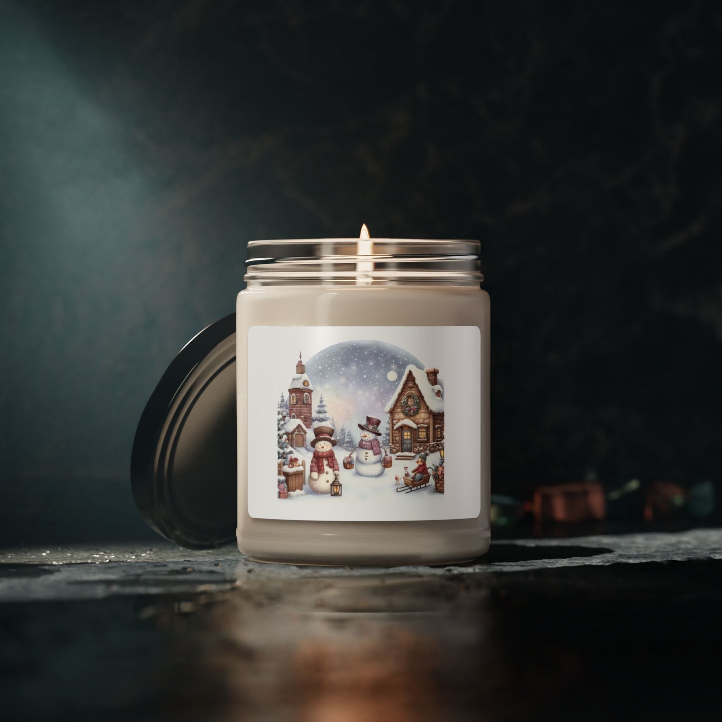 The Snowman Village Candle: Your Perfect Classic Christmas Scene & Nostalgic Home Scent