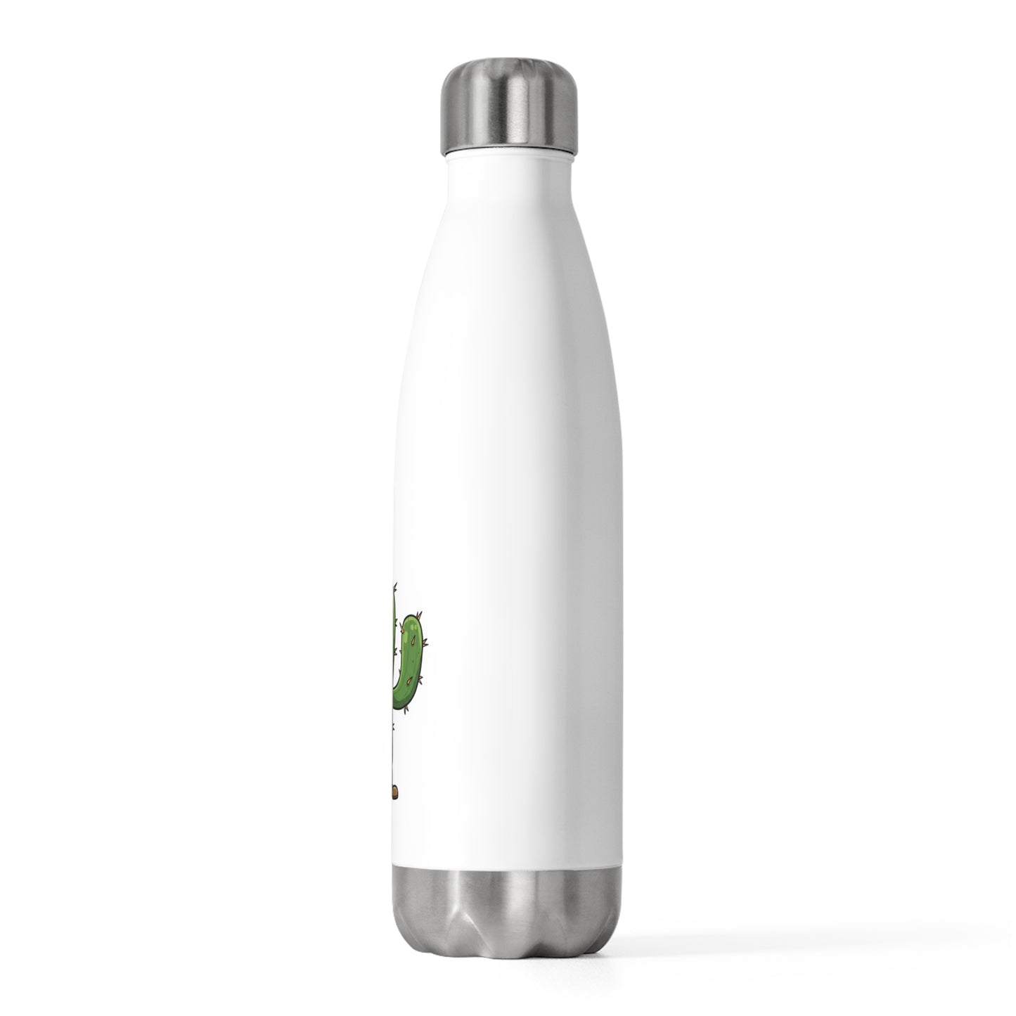 Stay Happy & Hydrated: Joyful Cactus Insulated Water Bottle - Eco-Friendly & Durable