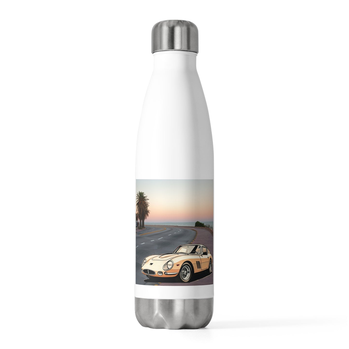 Ferrari 275 GTB Vintage Water Bottle - Iconic Stainless Steel for Sports Car Enthusiasts