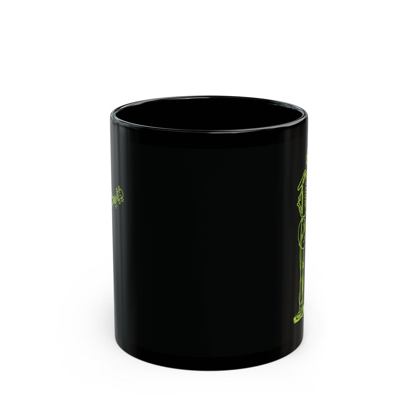 Metal Skeleton Fluo Singer & Guitarist Mug - Rock Your Day!