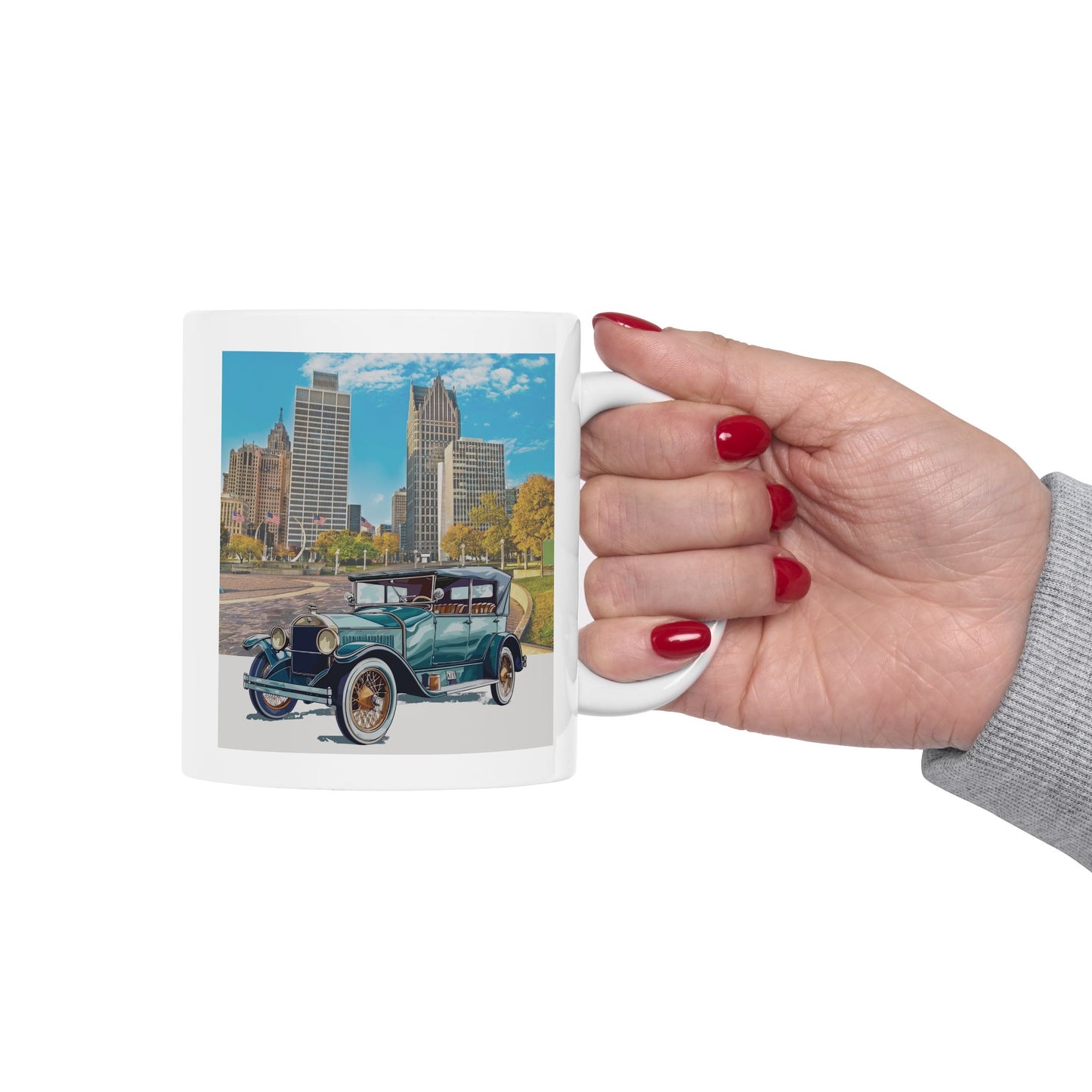 Buick Doctor Coupe 1920s Mug - Roaring Twenties Classic Car Coffee Cup