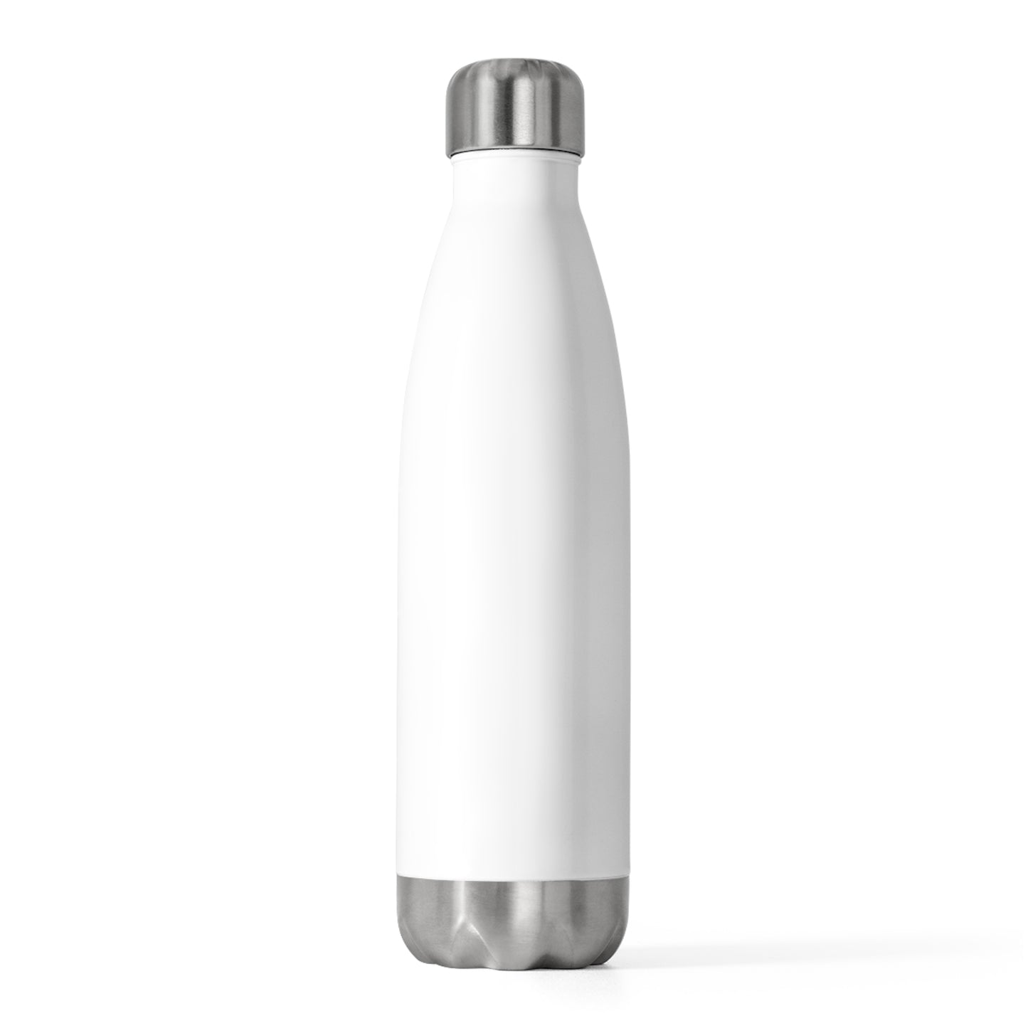 Whimsical Wisdom: Light Blue Gnome with Book Insulated Water Bottle!
