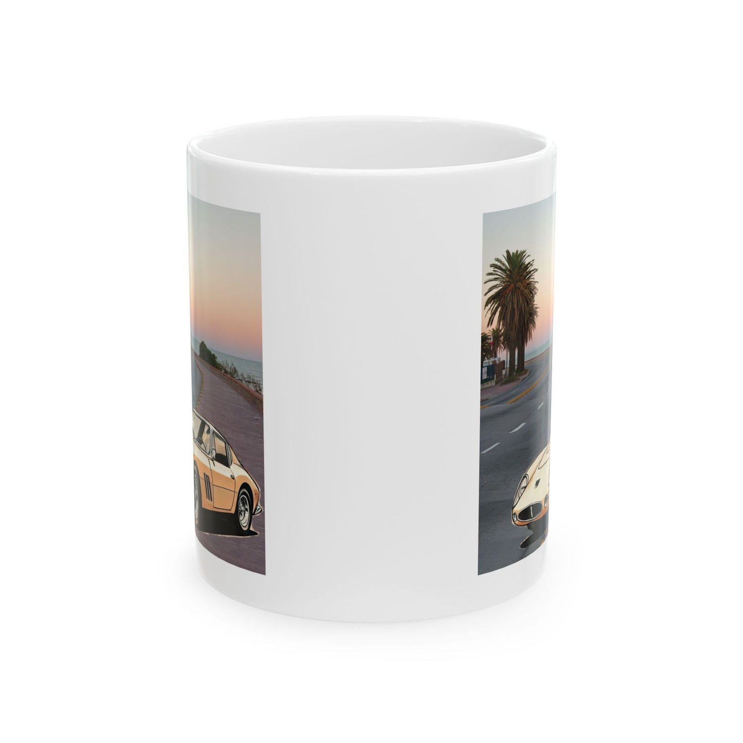 Ferrari 275 GTB Vintage Mug - A Classic Car Lover's Dream Coffee Cup