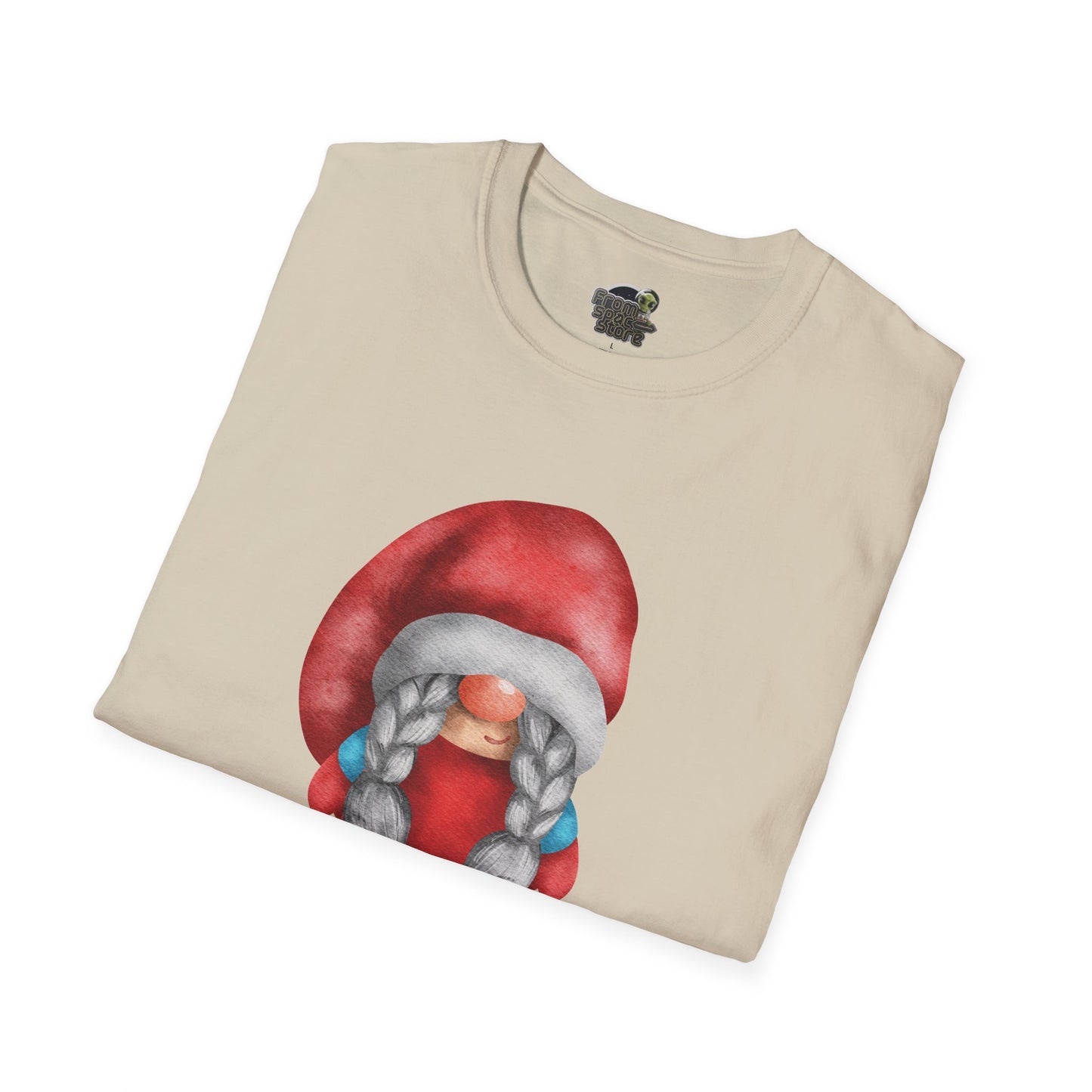 Cute Gnome T-shirt | Soft and Comfy Cotton Tee for Women | Perfect for Casual Wear | Unique Gift Idea | Gnome Lovers