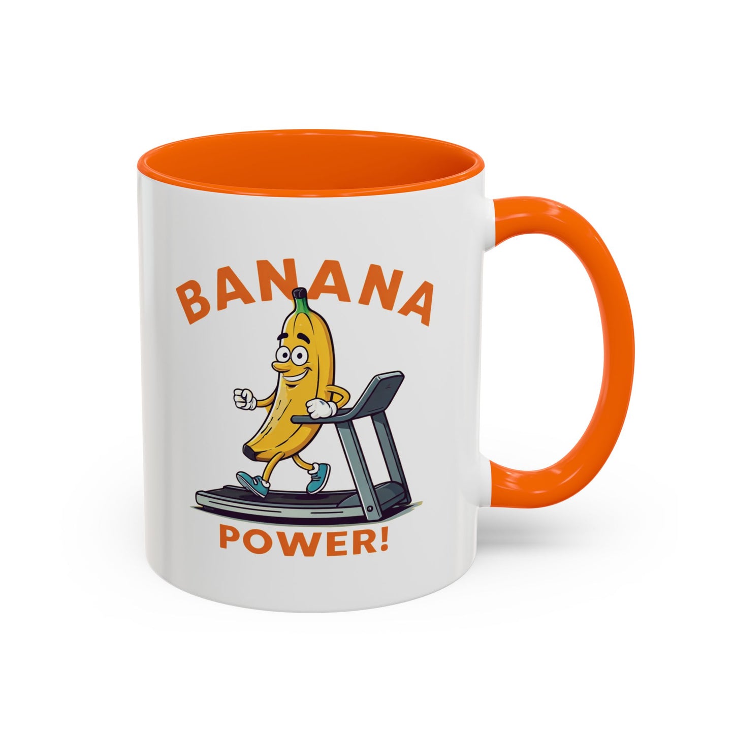 Banana Power Workout Mug - Funny Gym Gift for Fitness Lovers