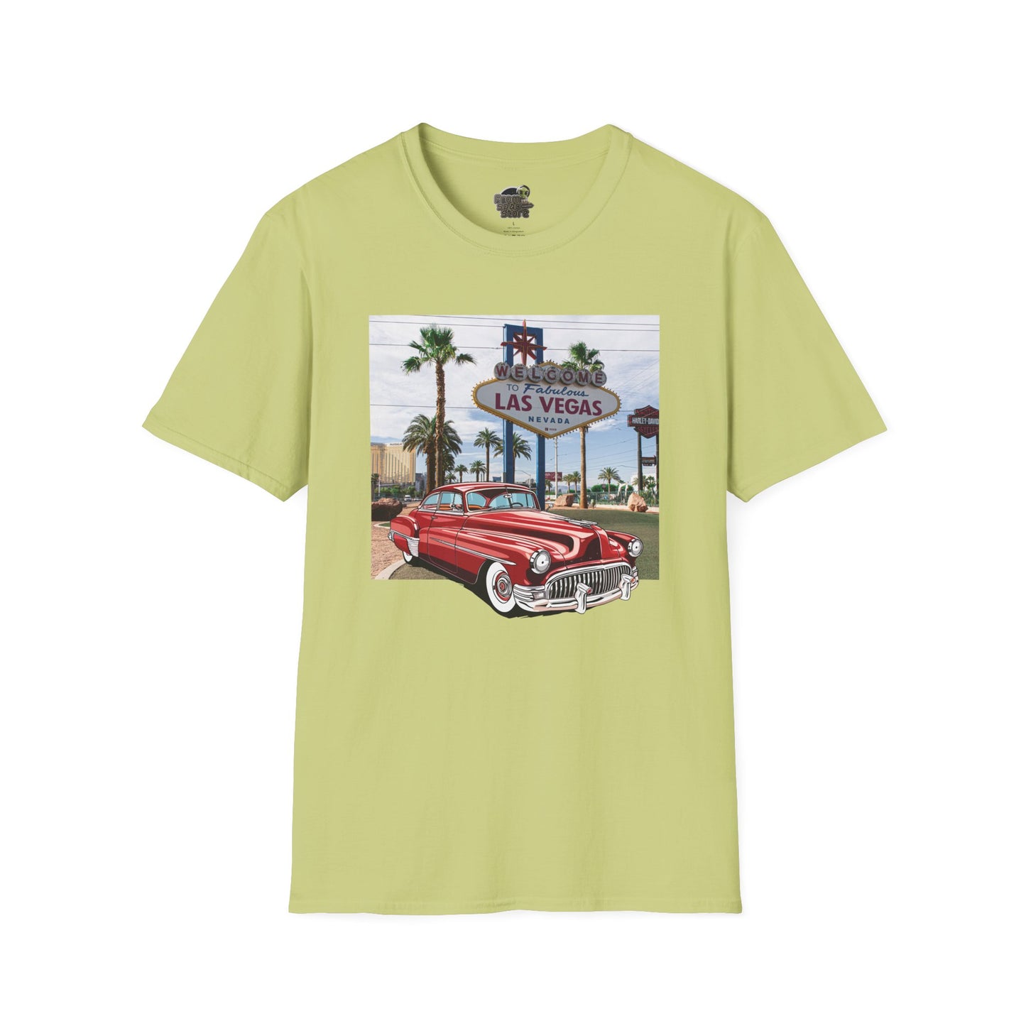 Buick 1950s Unisex T-Shirt - Vintage American Car Tee Pistachio