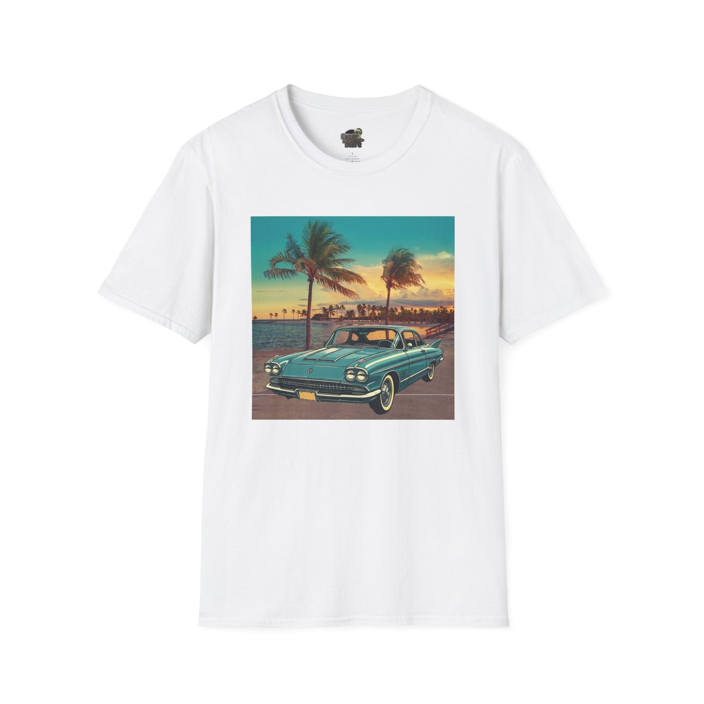 Cadillac Eldorado Brougham 1950s Unisex T-Shirt - Vintage Luxury Car S White