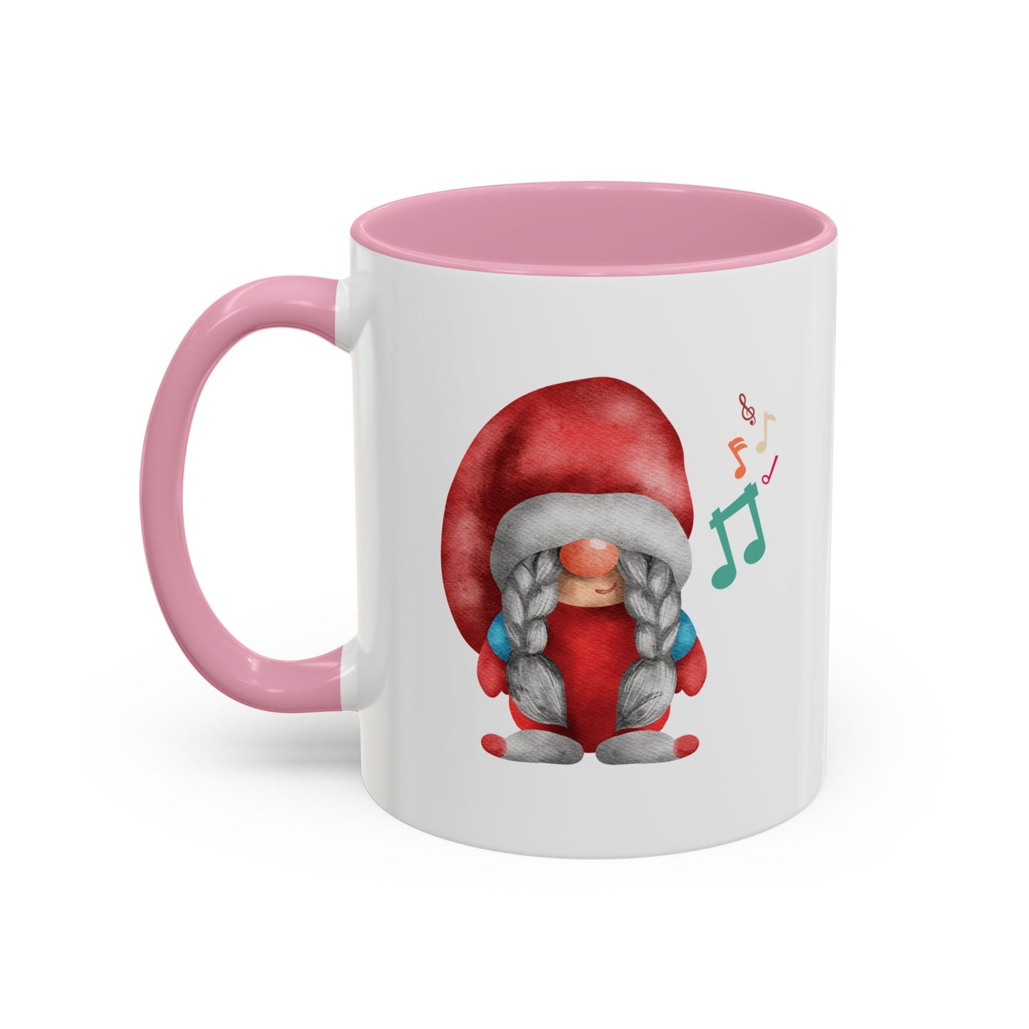 Cute Gnome Mug - Red & White - Perfect Holiday Gift idea