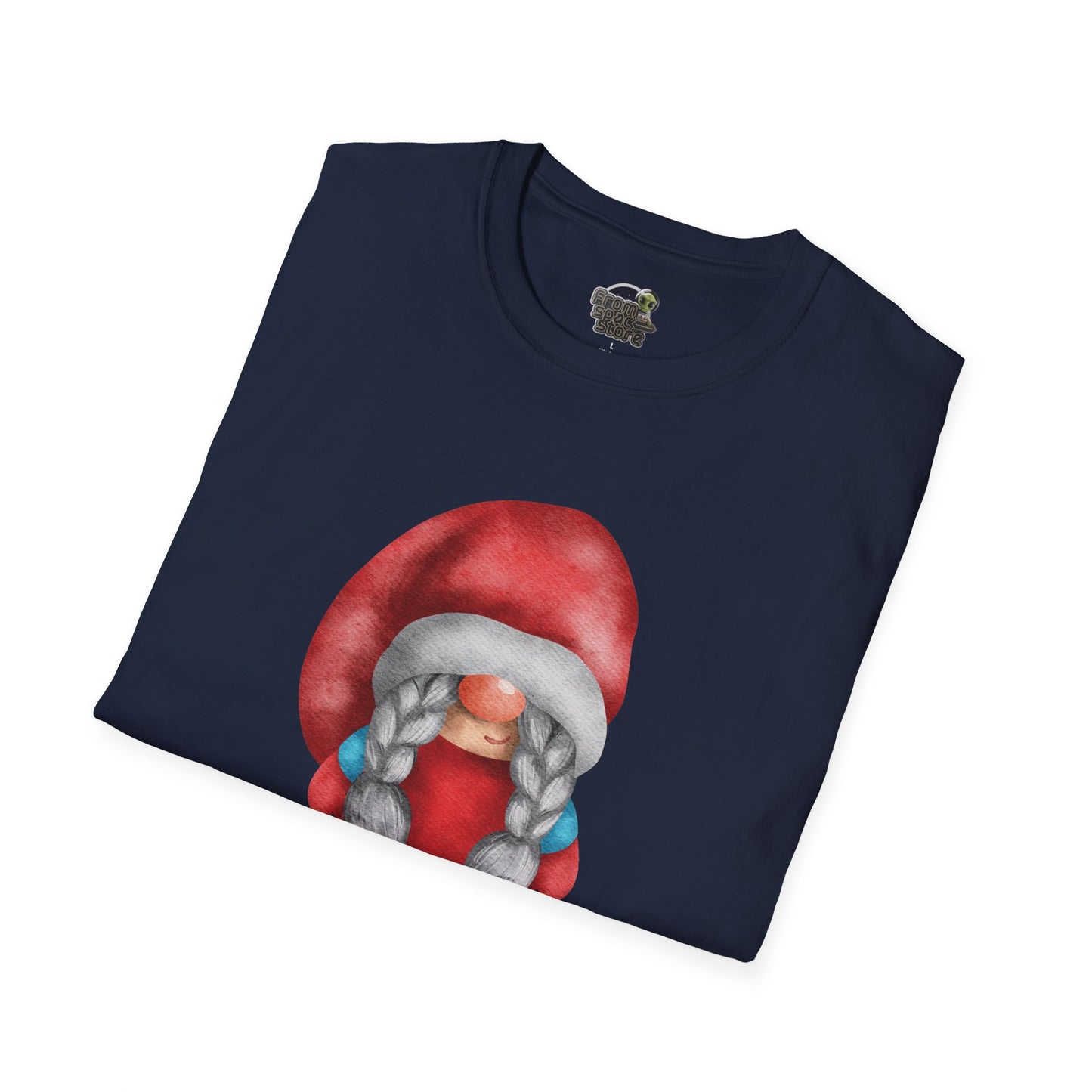 Cute Gnome T-shirt | Soft and Comfy Cotton Tee for Women | Perfect for Casual Wear | Unique Gift Idea | Gnome Lovers