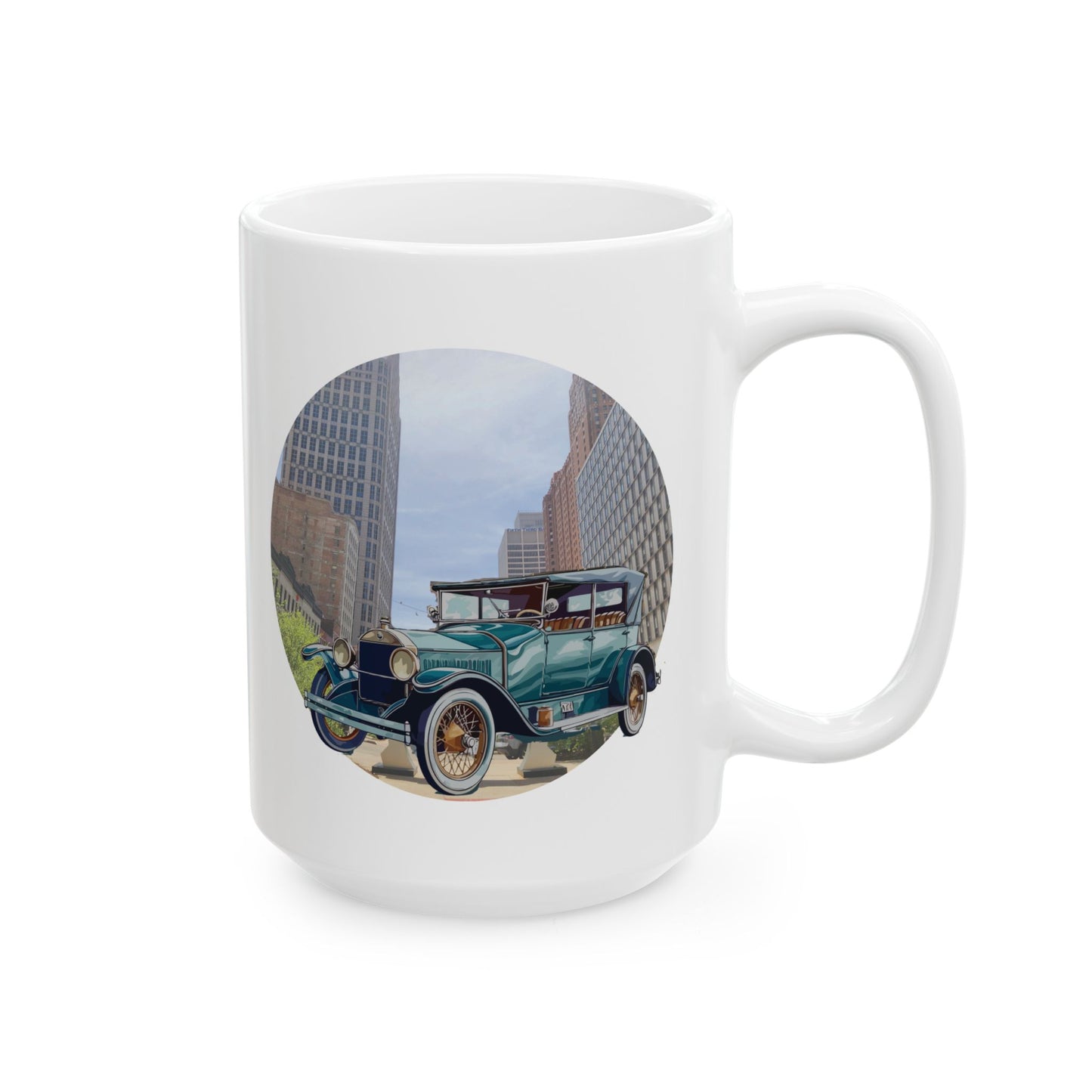1920s Buick Doctor’s Coupe Mug - Antique Automotive Art