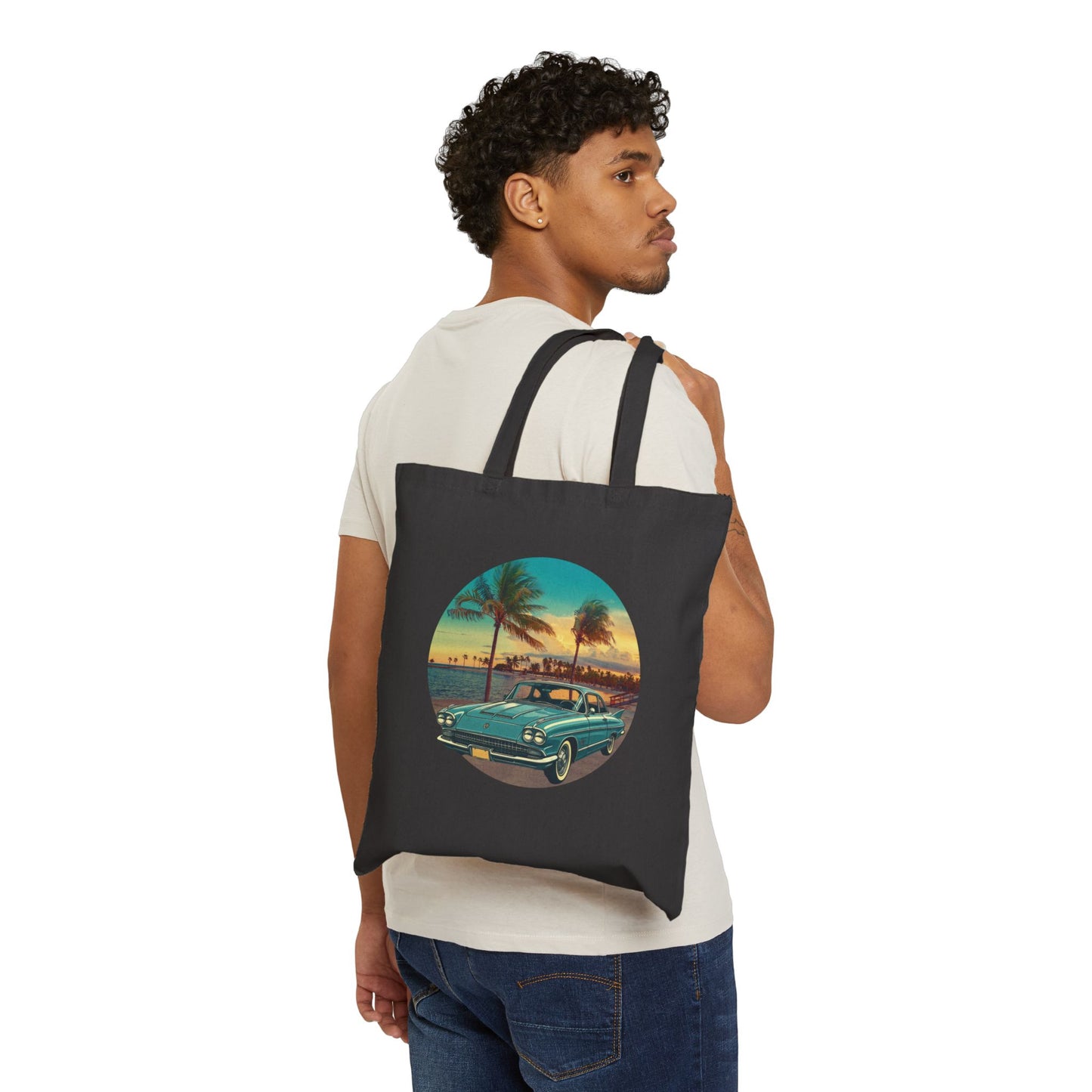 1950s Cadillac Eldorado Brougham Luxury Tote Bag - Premium Vintage Car Collection