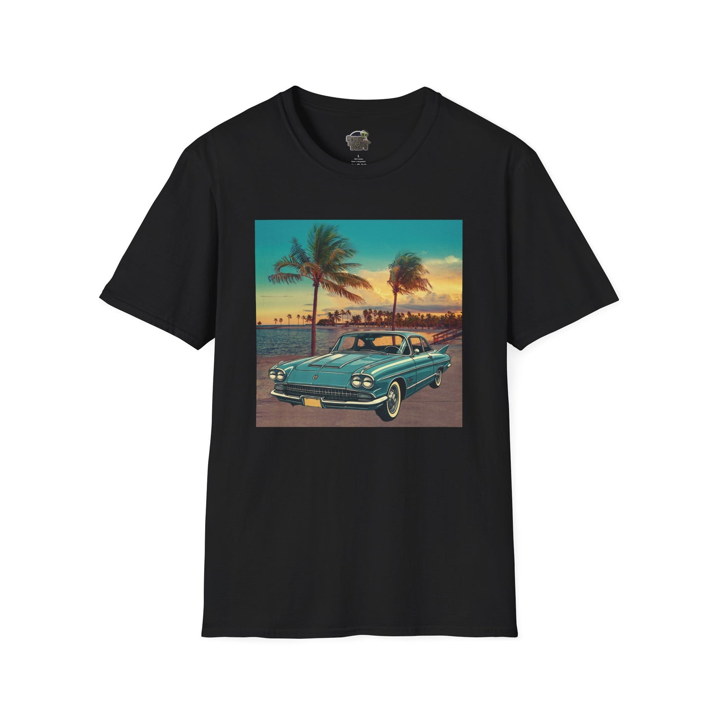Cadillac Eldorado Brougham 1950s Unisex T-Shirt - Vintage Luxury Car Black