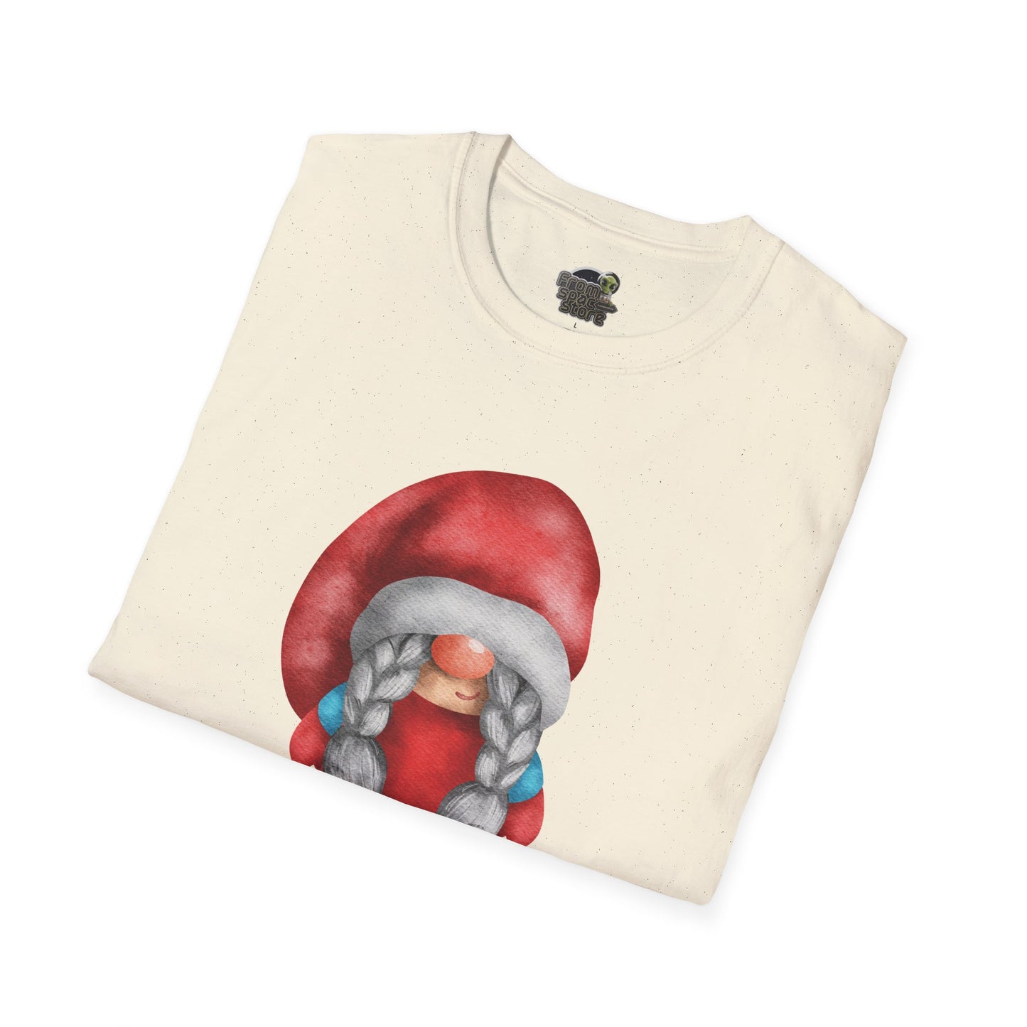 Cute Gnome T-shirt | Soft and Comfy Cotton Tee for Women | Perfect for Casual Wear | Unique Gift Idea | Gnome Lovers