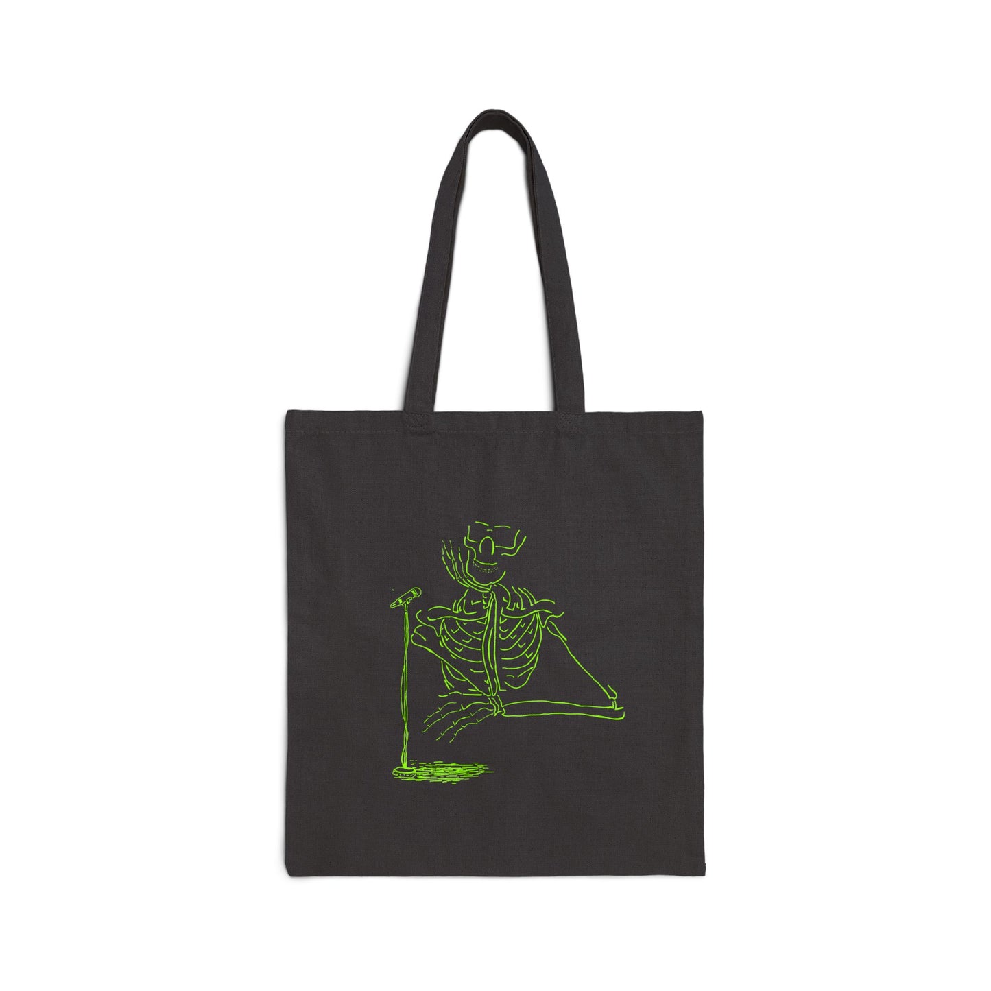 Skeleton Singer Interview Tote Bag | From Space Store