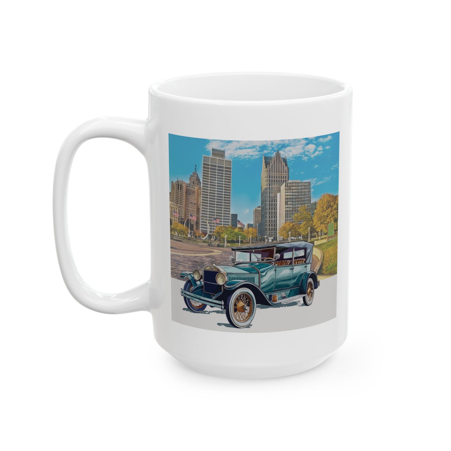 Buick Doctor Coupe 1920s Mug - Roaring Twenties Classic Car Coffee Cup