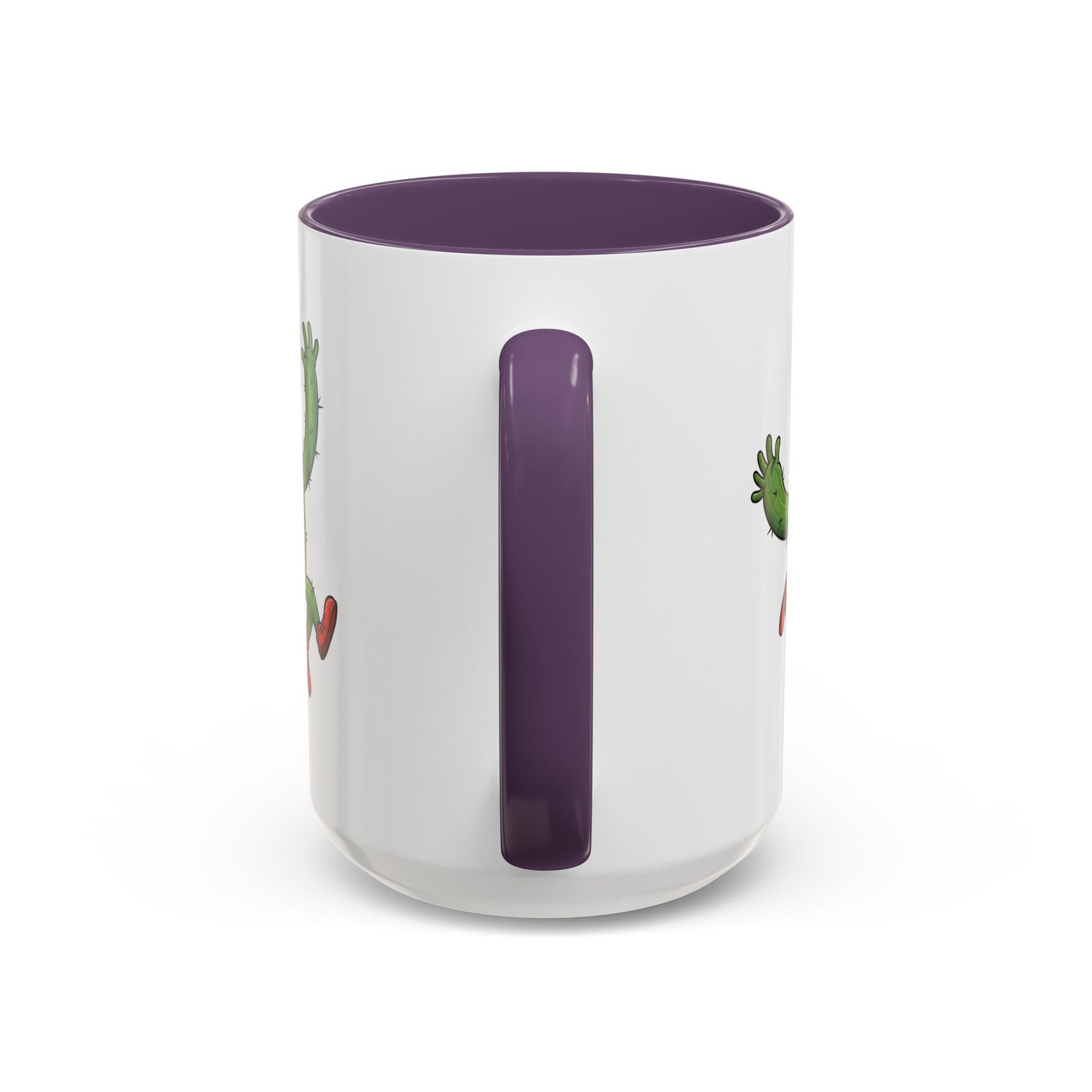 Cactus Mania Running Cactus Mug - Fun & Eco-Friendly Ceramic Coffee Cup