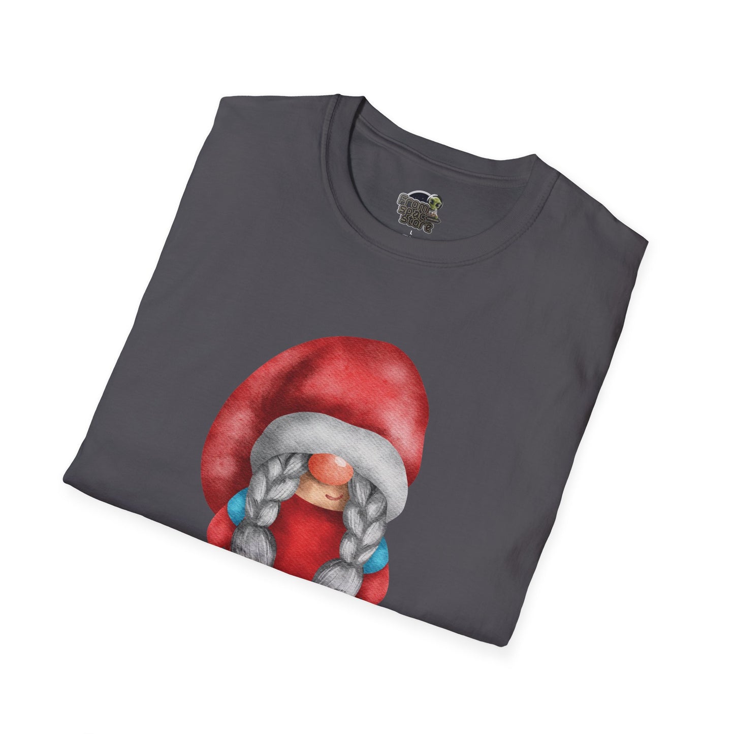 Cute Gnome T-shirt | Soft and Comfy Cotton Tee for Women | Perfect for Casual Wear | Unique Gift Idea | Gnome Lovers