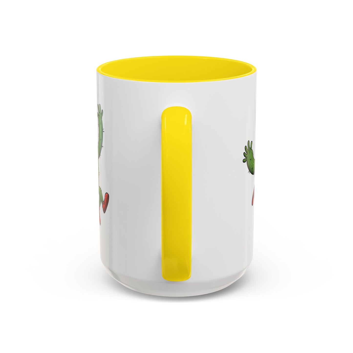 Cactus Mania Running Cactus Mug - Fun & Eco-Friendly Ceramic Coffee Cup