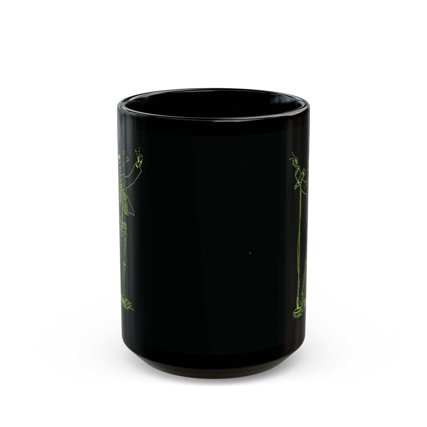 Skeleton Singer Fluo Mug | The Voice of Rock