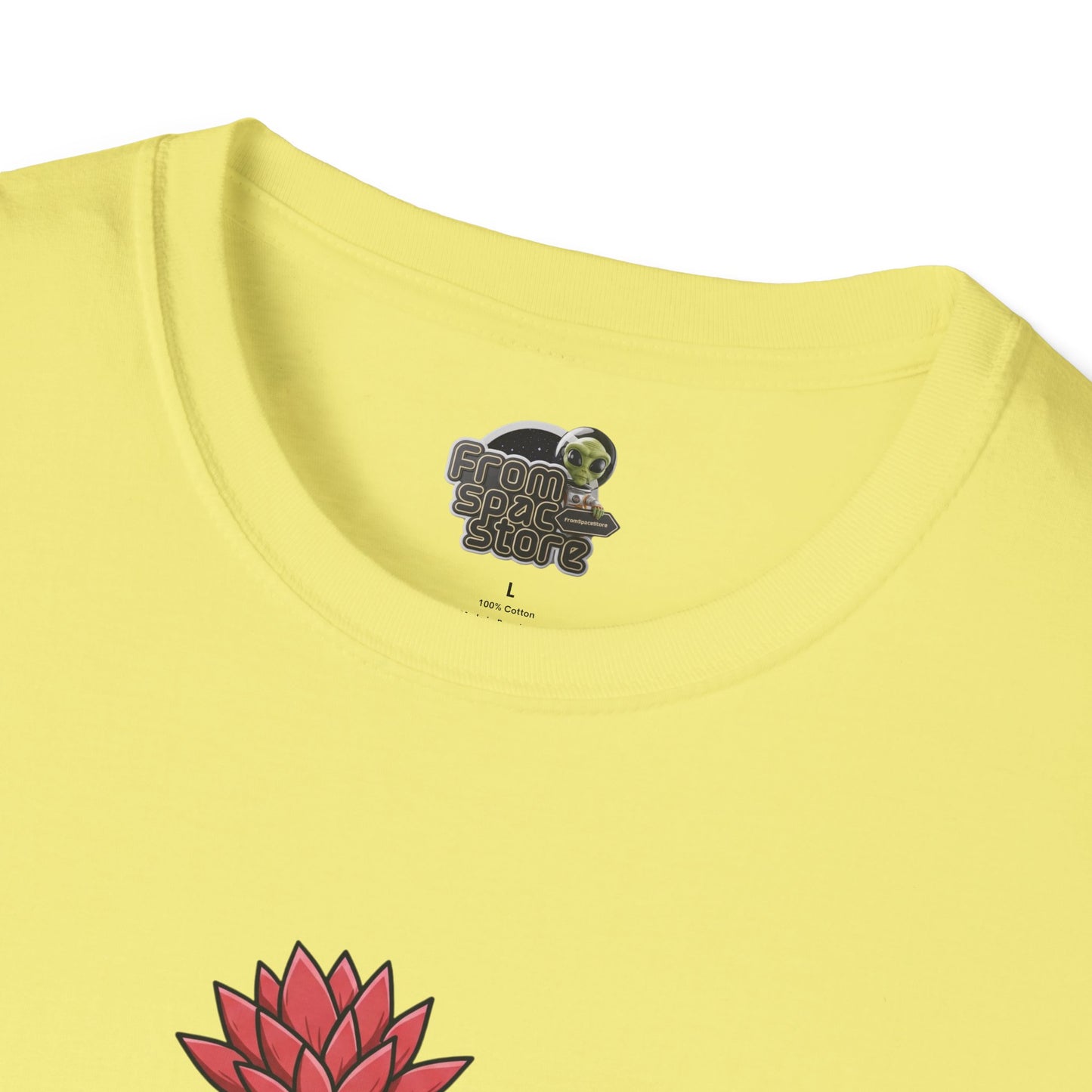 Cactus Mania T-Shirt: Fun Cactus with Sunglasses | Organic Cotton Tee for Nature Lovers