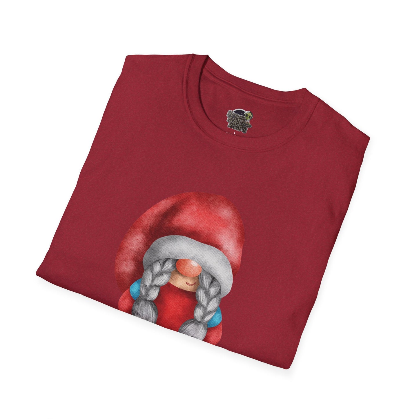 Cute Gnome T-shirt | Soft and Comfy Cotton Tee for Women | Perfect for Casual Wear | Unique Gift Idea | Gnome Lovers