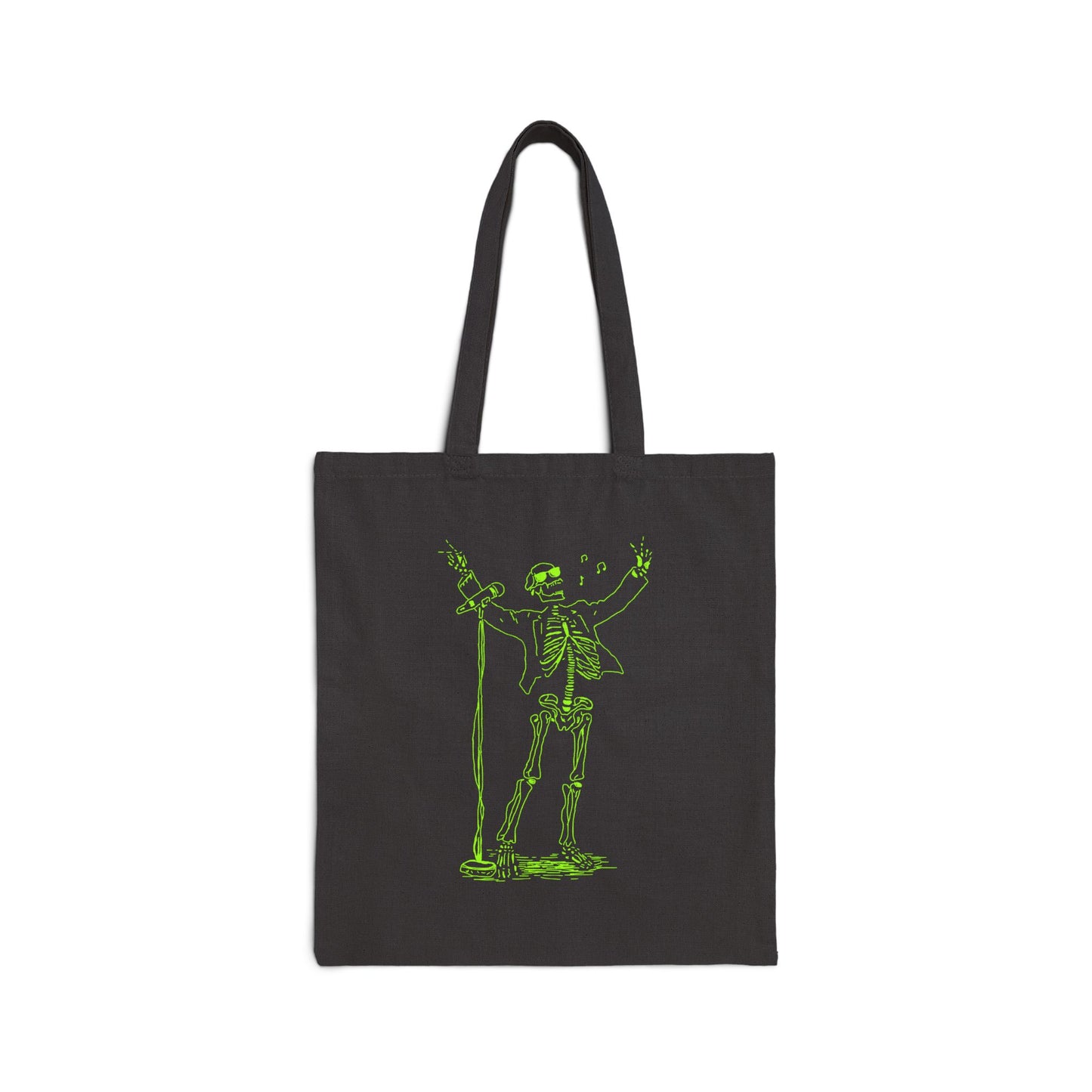 Skeleton Singer Fluo Tote Bag | From Space Store