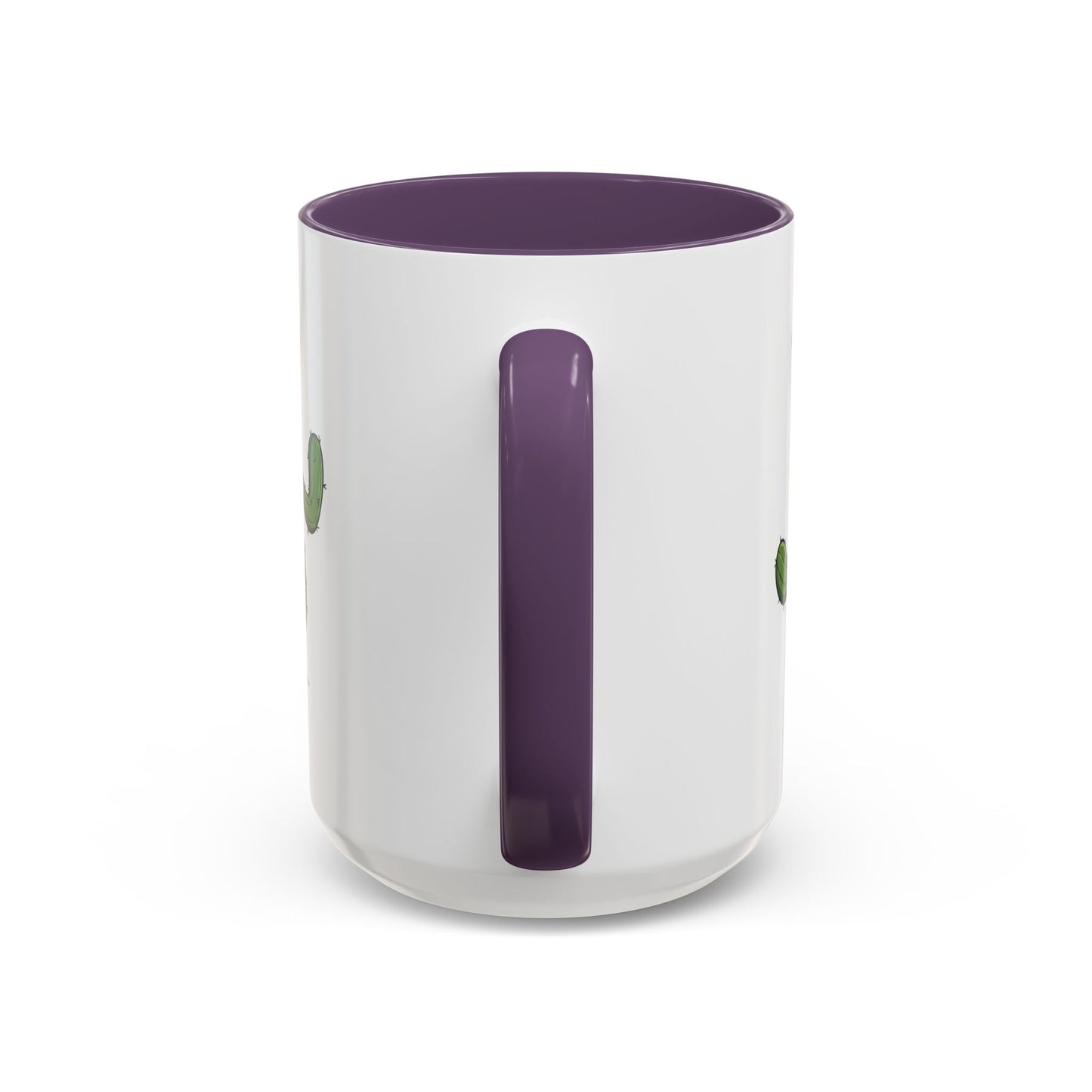 Cactus Mania Upside Down Cactus Mug - Unique & Fun Ceramic Cup for All Ages
