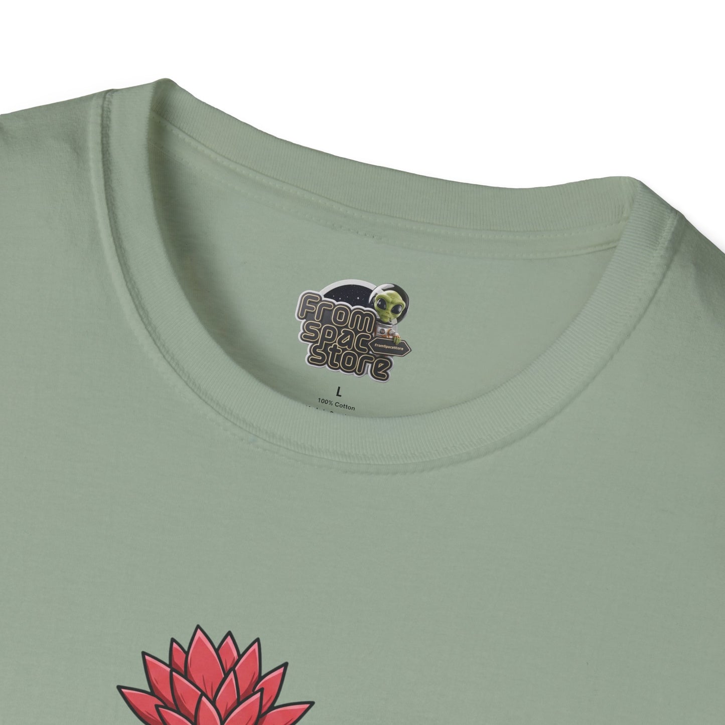 Cactus Mania T-Shirt: Fun Cactus with Sunglasses | Organic Cotton Tee for Nature Lovers