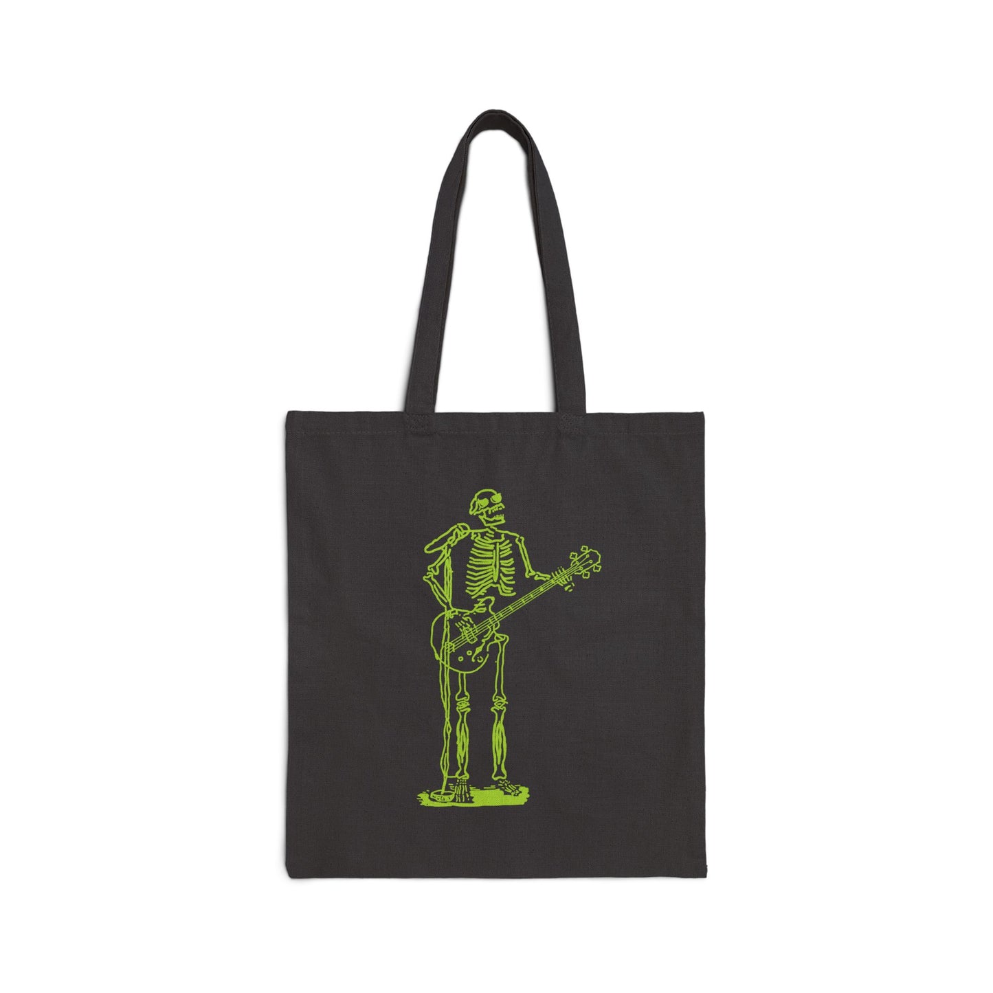 Skeleton Singer Guitarist Tote Bag | From Space Store