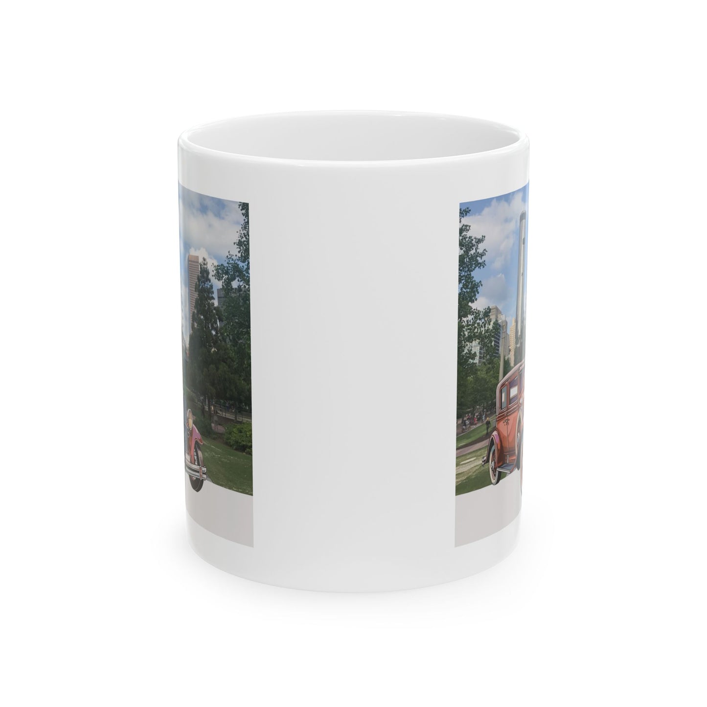 Ford Atlanta Skyliner Vintage Mug - Relive 1930s American Car Charm