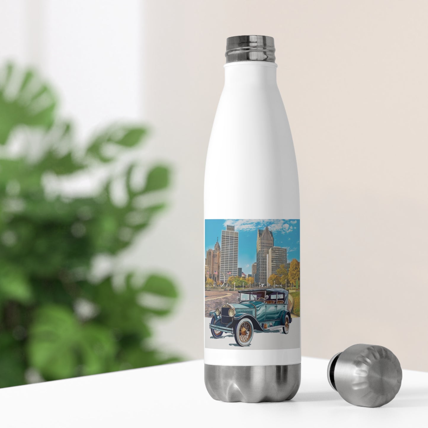 Chevrolet Bel-Air Vintage Water Bottle - Iconic Stainless Steel for Car Enthusiasts 20oz