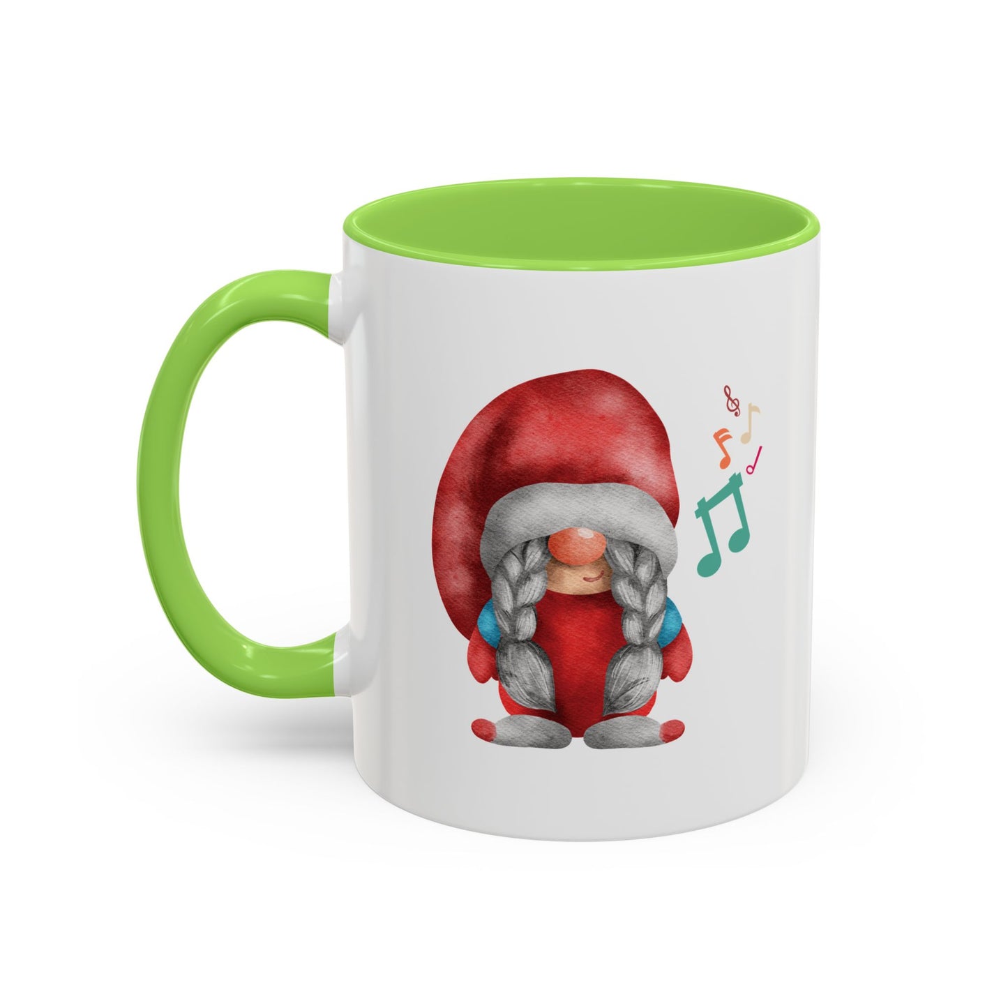 Cute Gnome Mug - Red & White - Perfect Holiday Gift idea