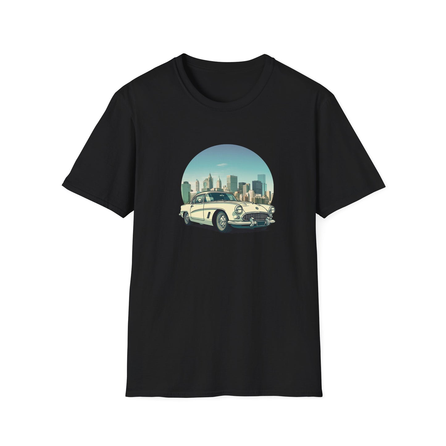 Chevrolet Corvette Unisex T-Shirt - American Legend of the 50s Black