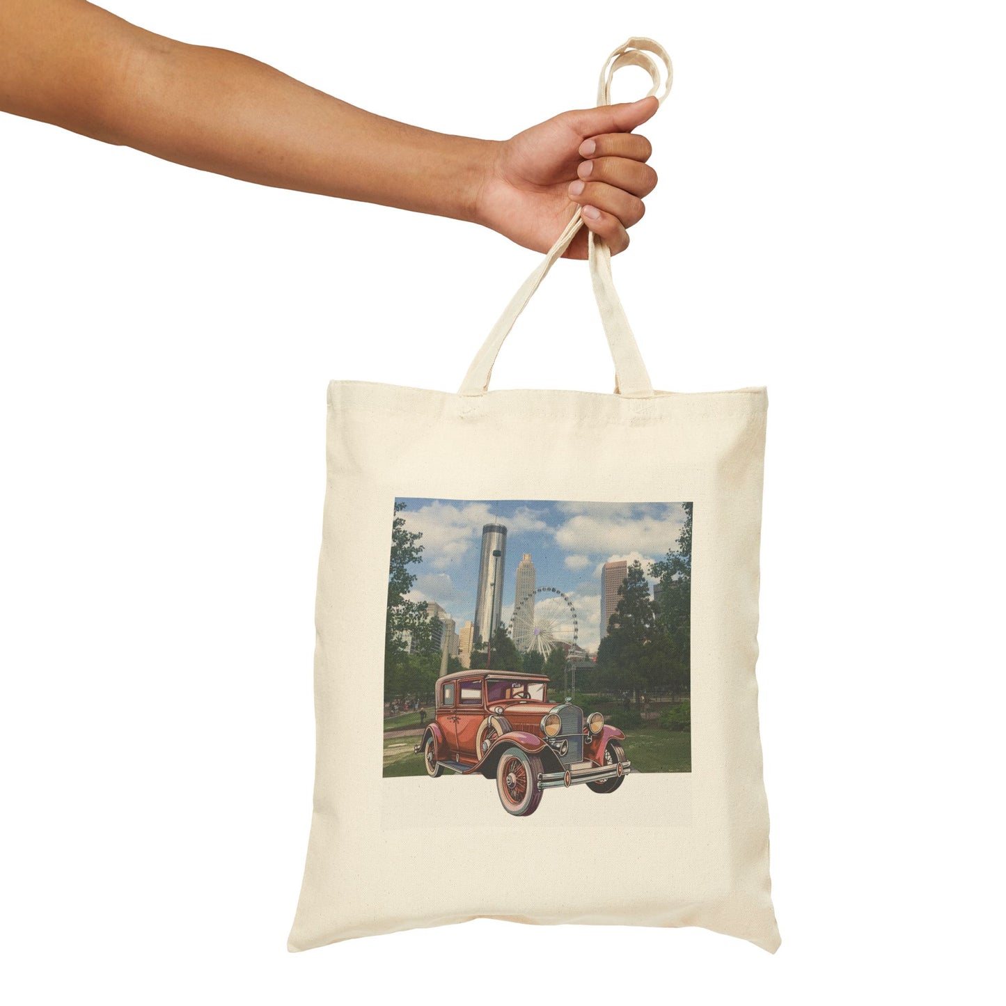 Ford Atlanta Skyliner Tote Bag: Vintage Car Passion Meets 1930s American Cinema