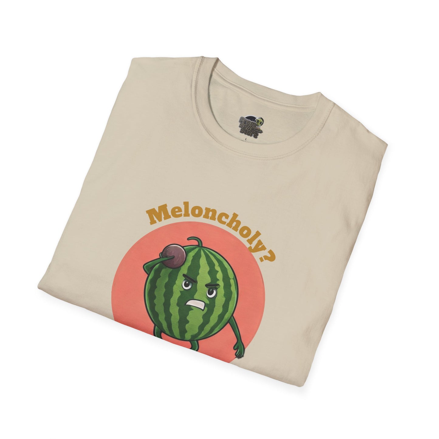 Melon-Holy t-shirt: Funny Watermelon Shot Put Tee
