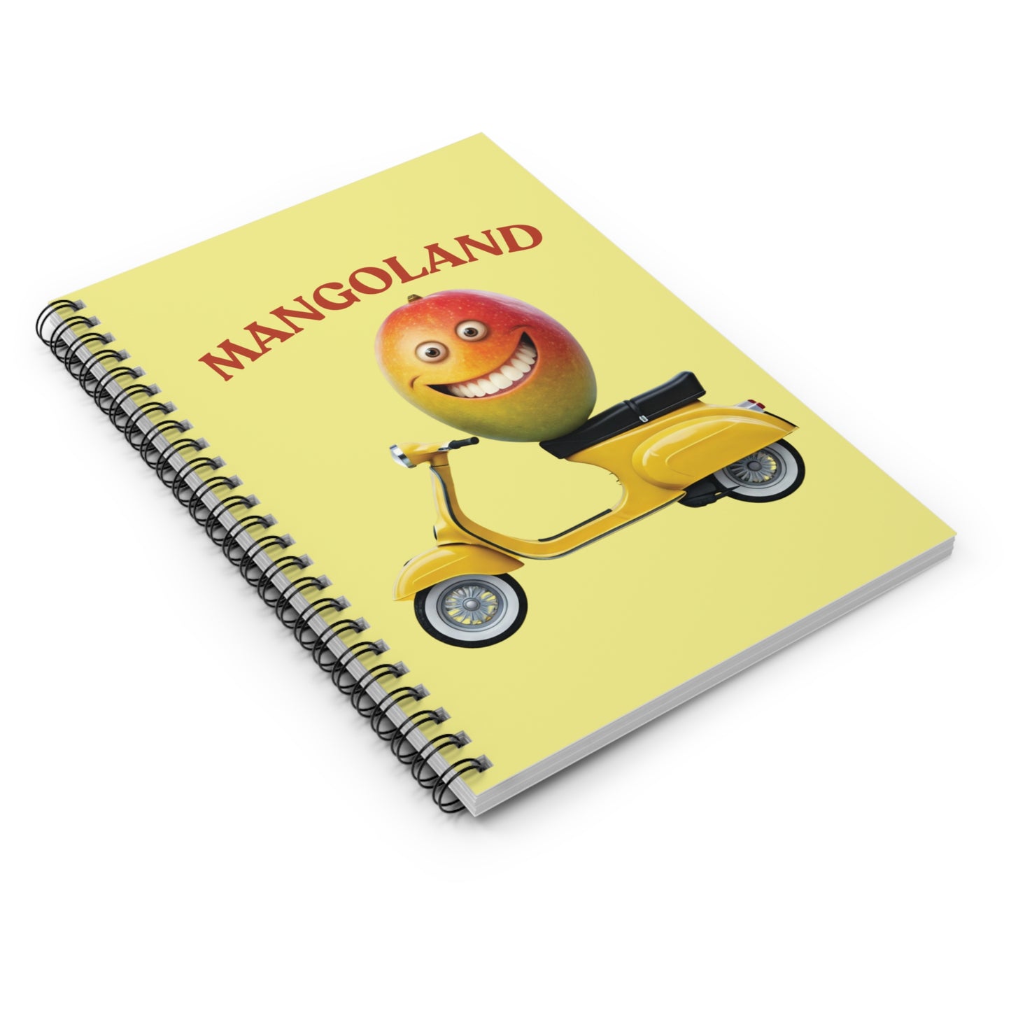 Mango "Mangoland" Spiral Notebook - Your Cool Travel Journal