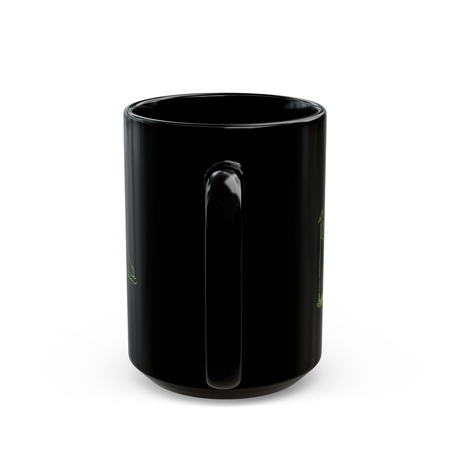 Skeleton Singer Interview Mug | Fluorescent Rock Gift