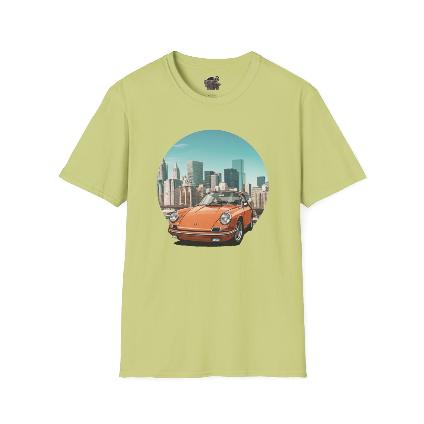 Porsche 911 Unisex T-Shirt - Vintage Power Icon Pistachio