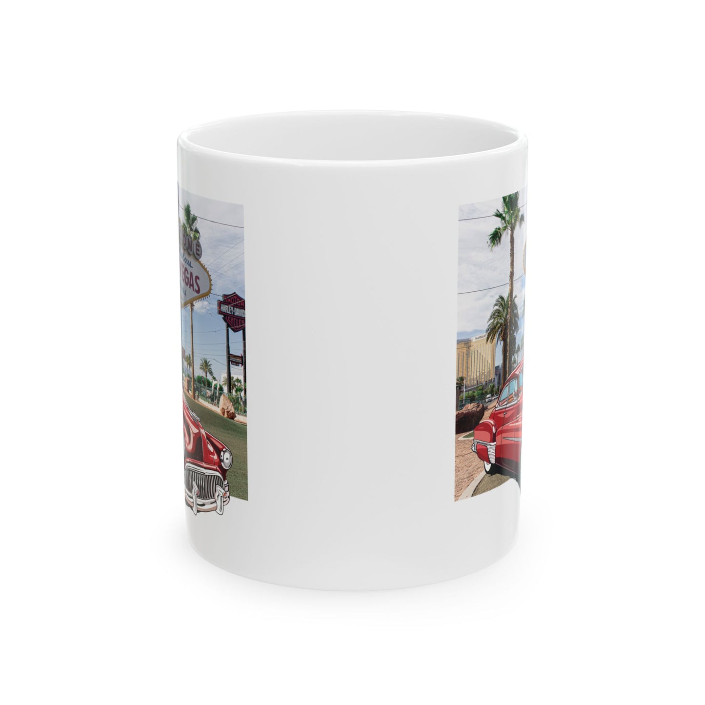Buick 1950s Vintage Car Mug - Iconic American Classic Coffee Cup