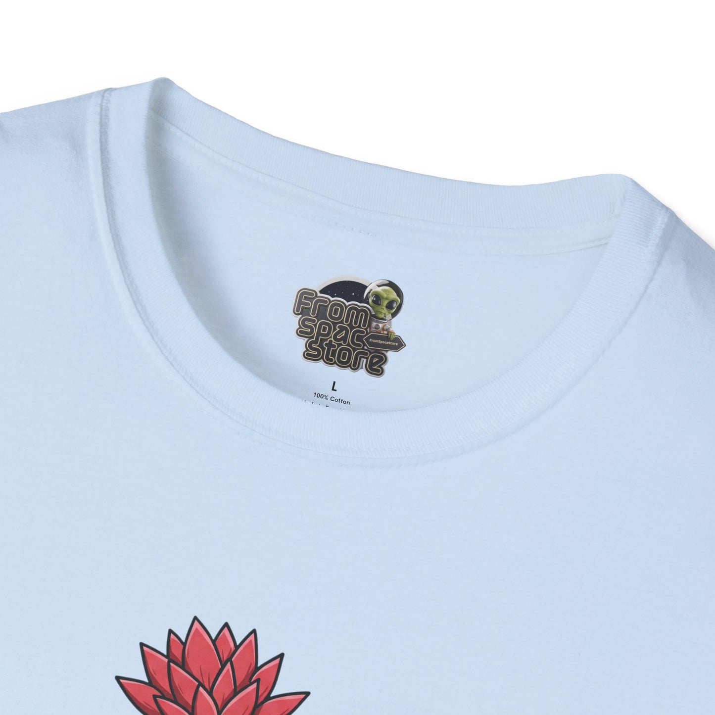 Cactus Mania T-Shirt: Fun Cactus with Sunglasses | Organic Cotton Tee for Nature Lovers