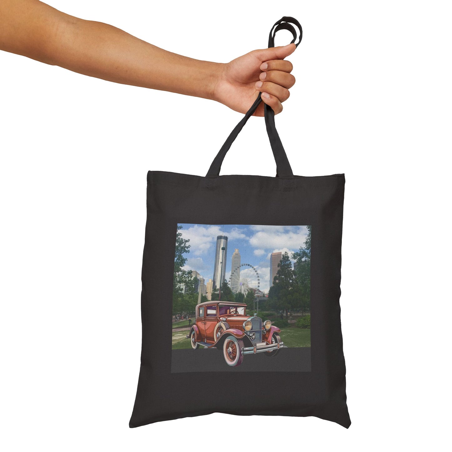 Ford Atlanta Skyliner Tote Bag: Vintage Car Passion Meets 1930s American Cinema