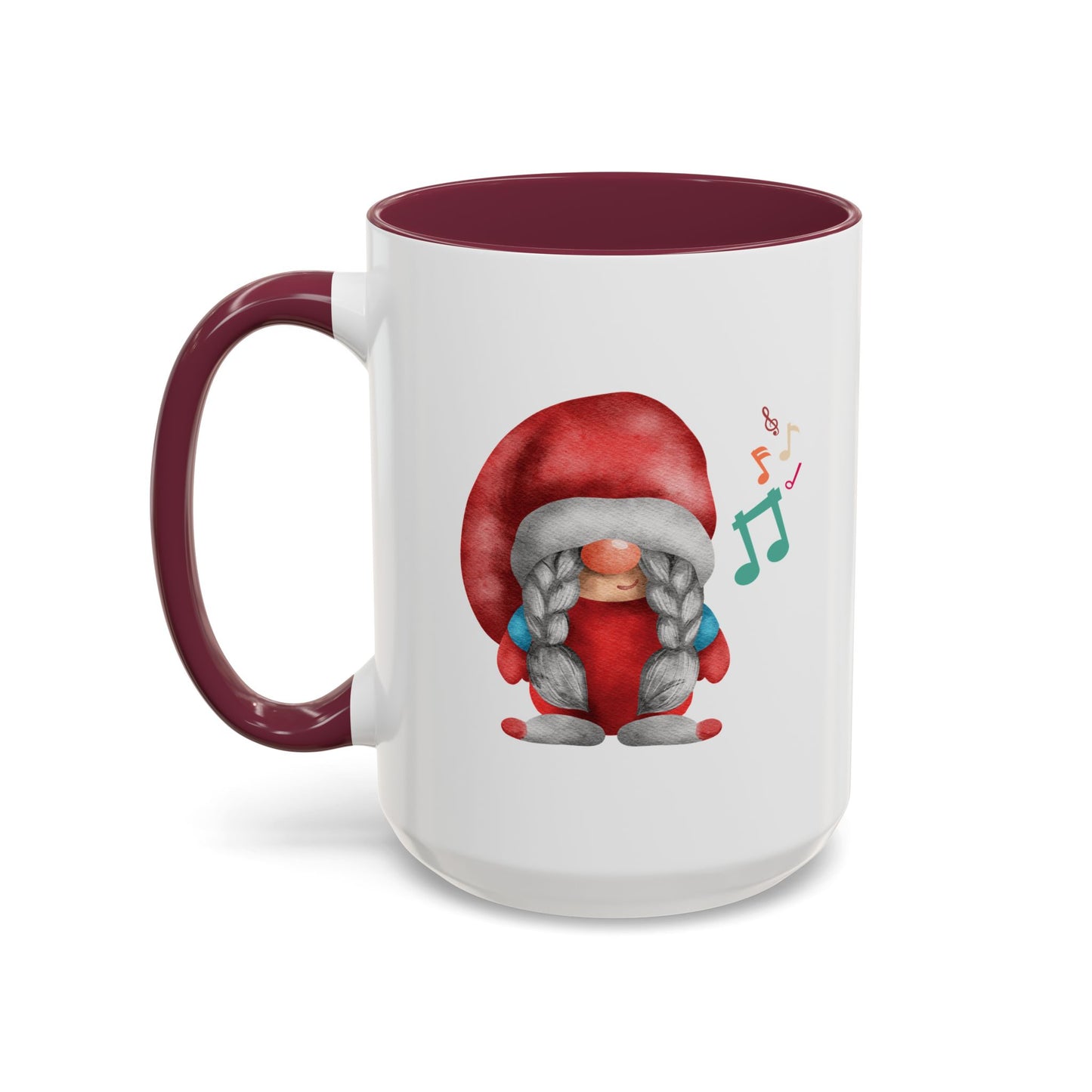 Cute Gnome Mug - Red & White - Perfect Holiday Gift idea