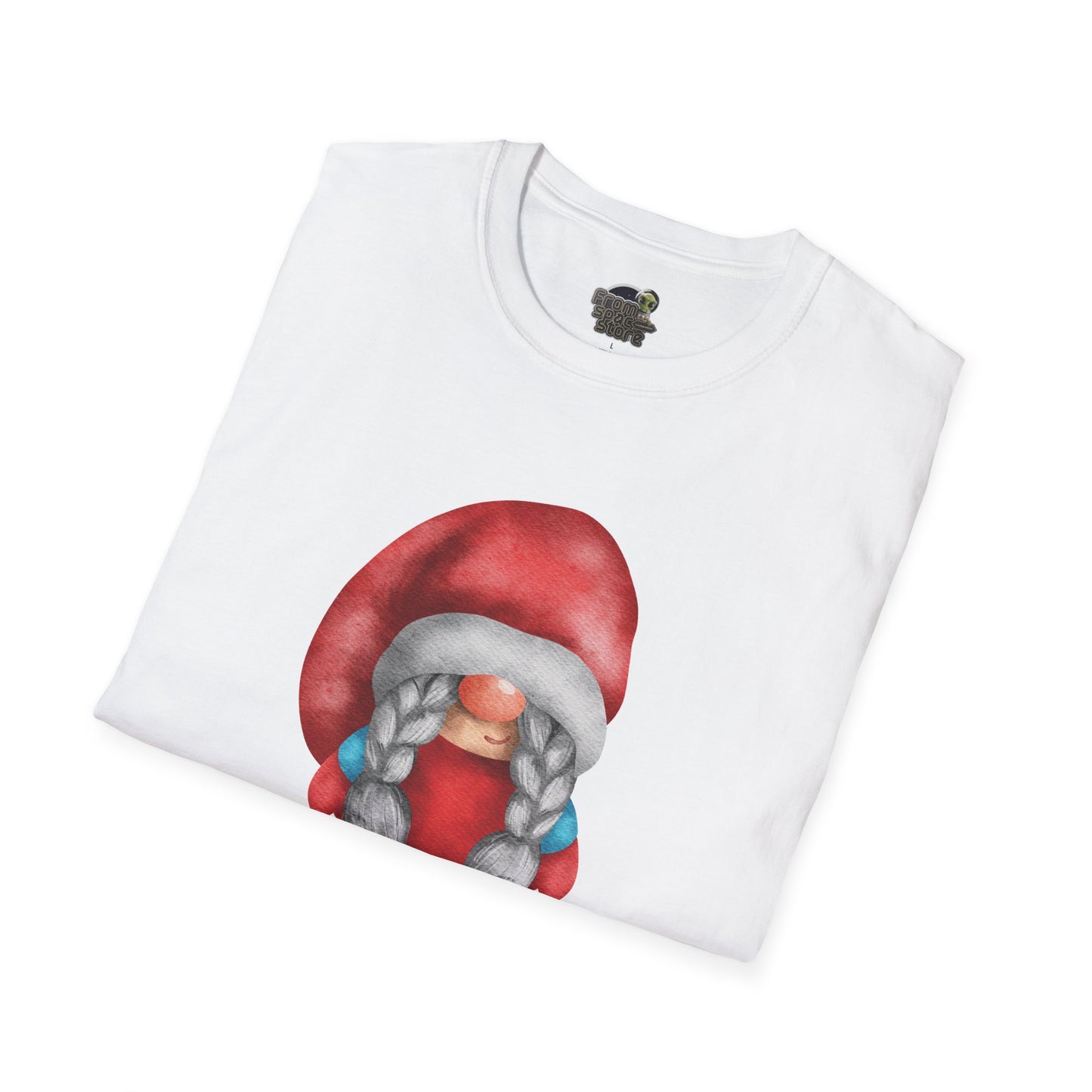 Cute Gnome T-shirt | Soft and Comfy Cotton Tee for Women | Perfect for Casual Wear | Unique Gift Idea | Gnome Lovers