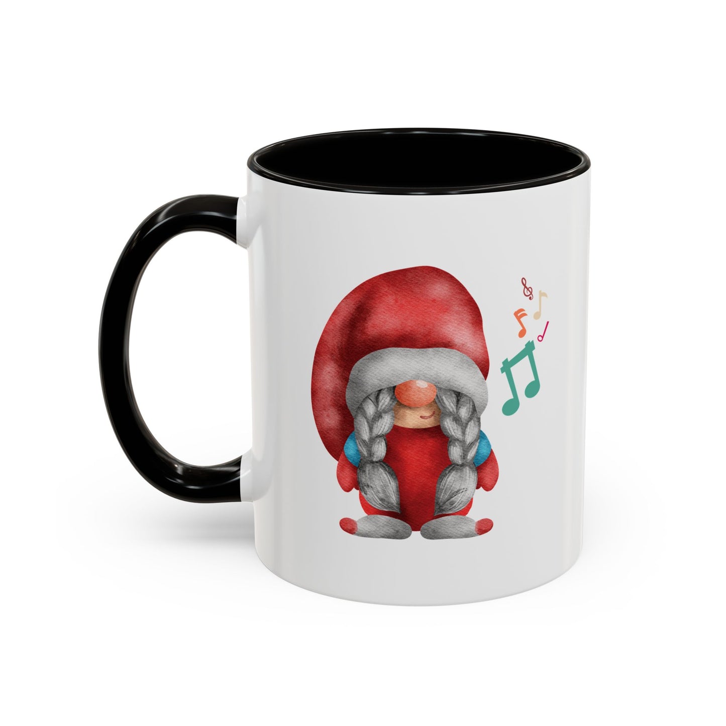Cute Gnome Mug - Red & White - Perfect Holiday Gift idea